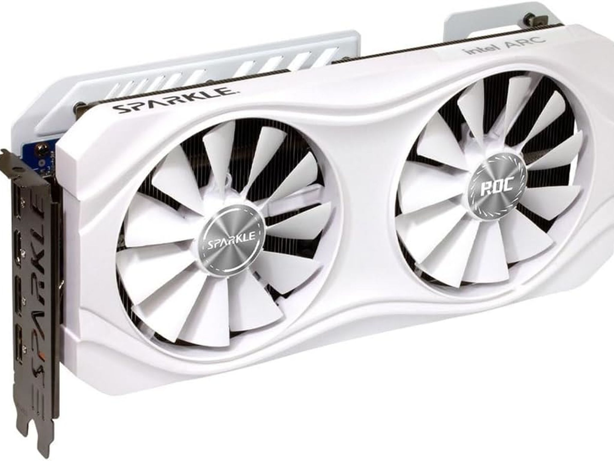 Sparkle Intel Arc A750 ROC Luna OC Edition 8GB GDDR6 Video Graphics Card