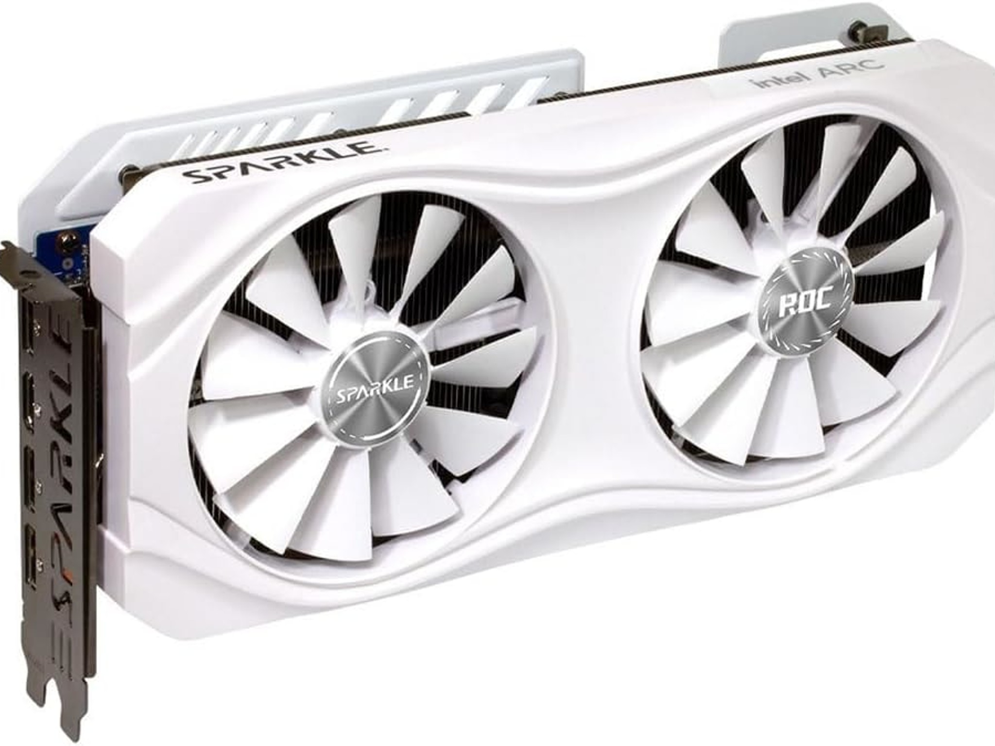 Sparkle Intel Arc A750 ROC Luna OC Edition 8GB GDDR6 Video Graphics Card