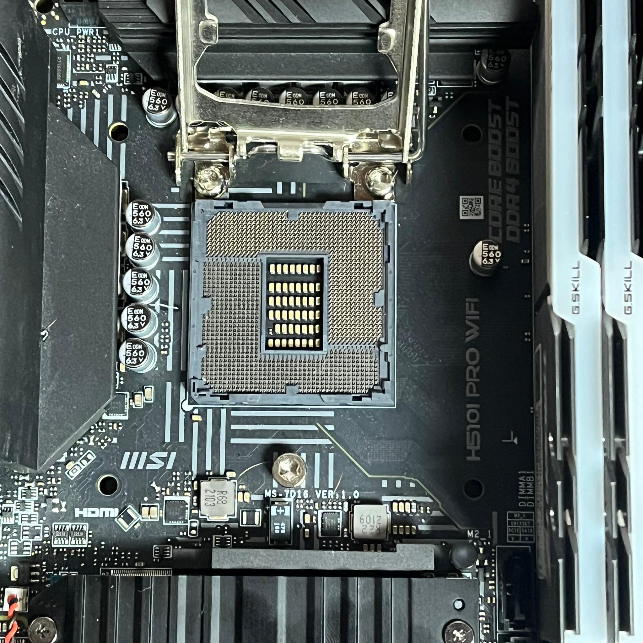 ITX Motherboard Bundle | I5-11400 | MSI Pro H510I MB | 16 GB RAM | Latest BIOS | I/O Shield Included