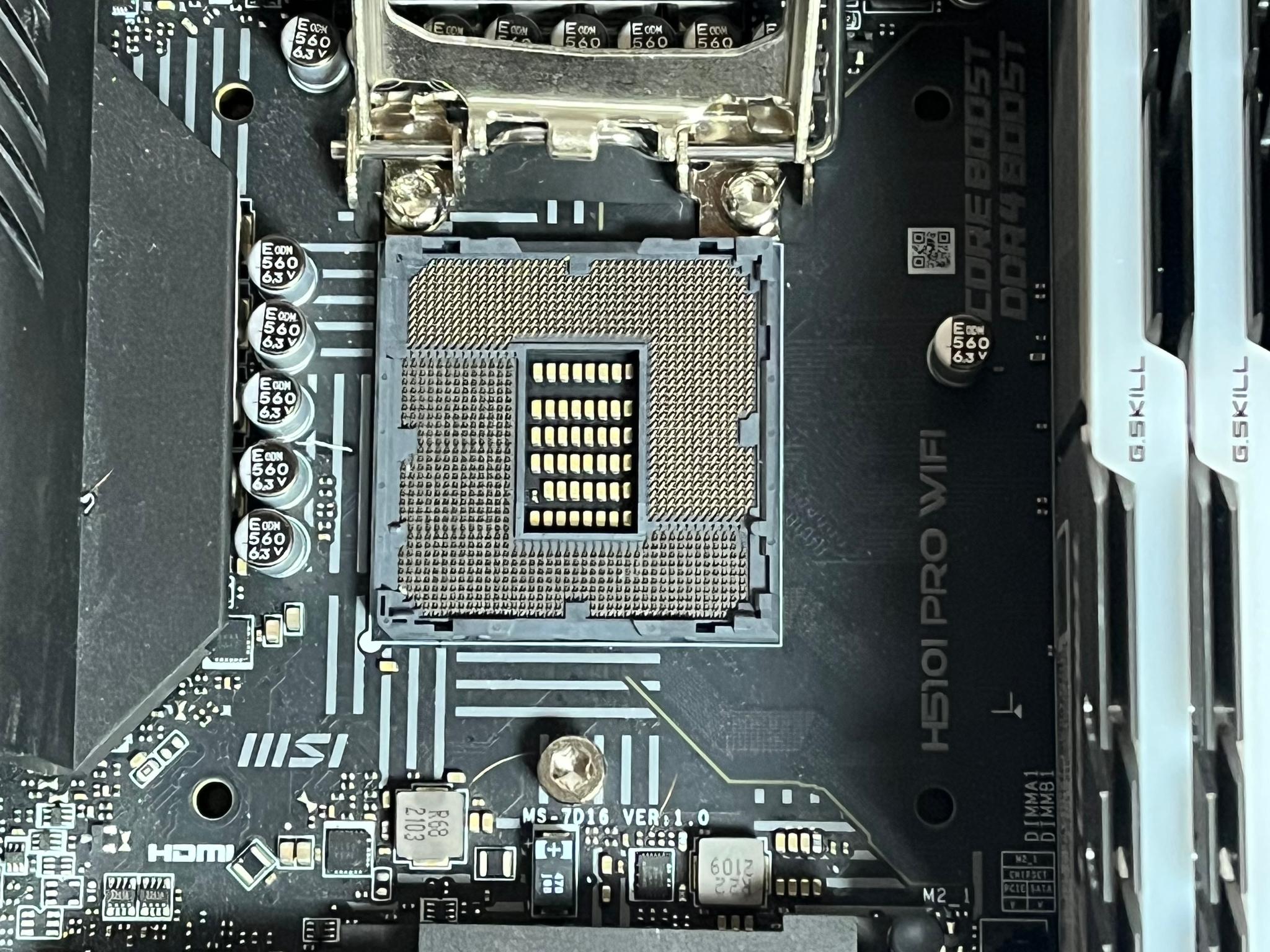 ITX Motherboard Bundle | I5-11400 | MSI Pro H510I MB | 16 GB RAM | Latest BIOS | I/O Shield Included