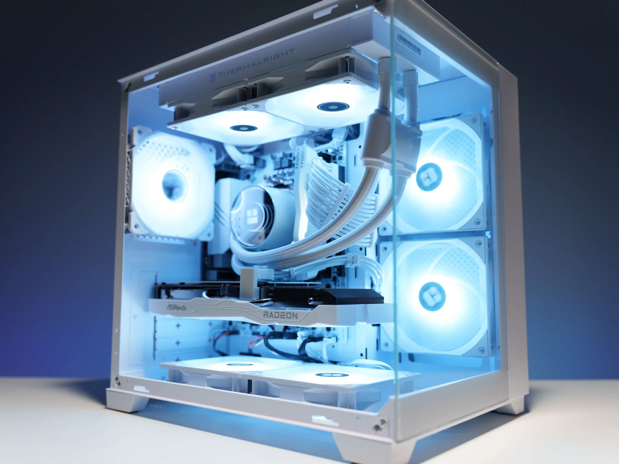 All White Gaming PC | Ryzen 5 5600x | RX 6600 | 16GB DDR4 3600MHz | 1TB m.2