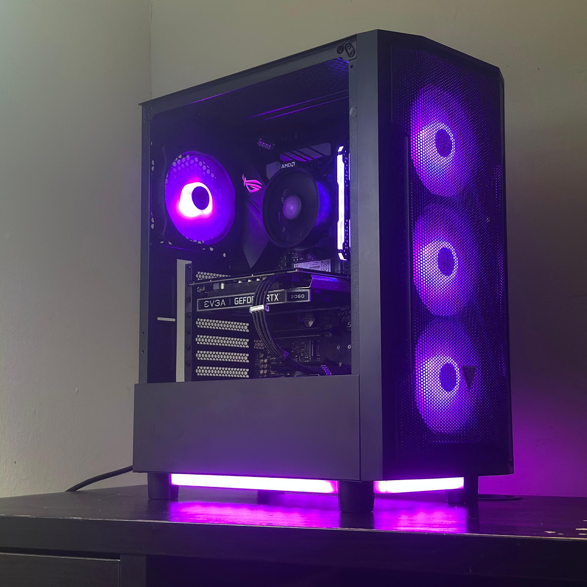 Custom Black Gaming PC | R5 3500x | RTX 2060 | 512GB NVMe