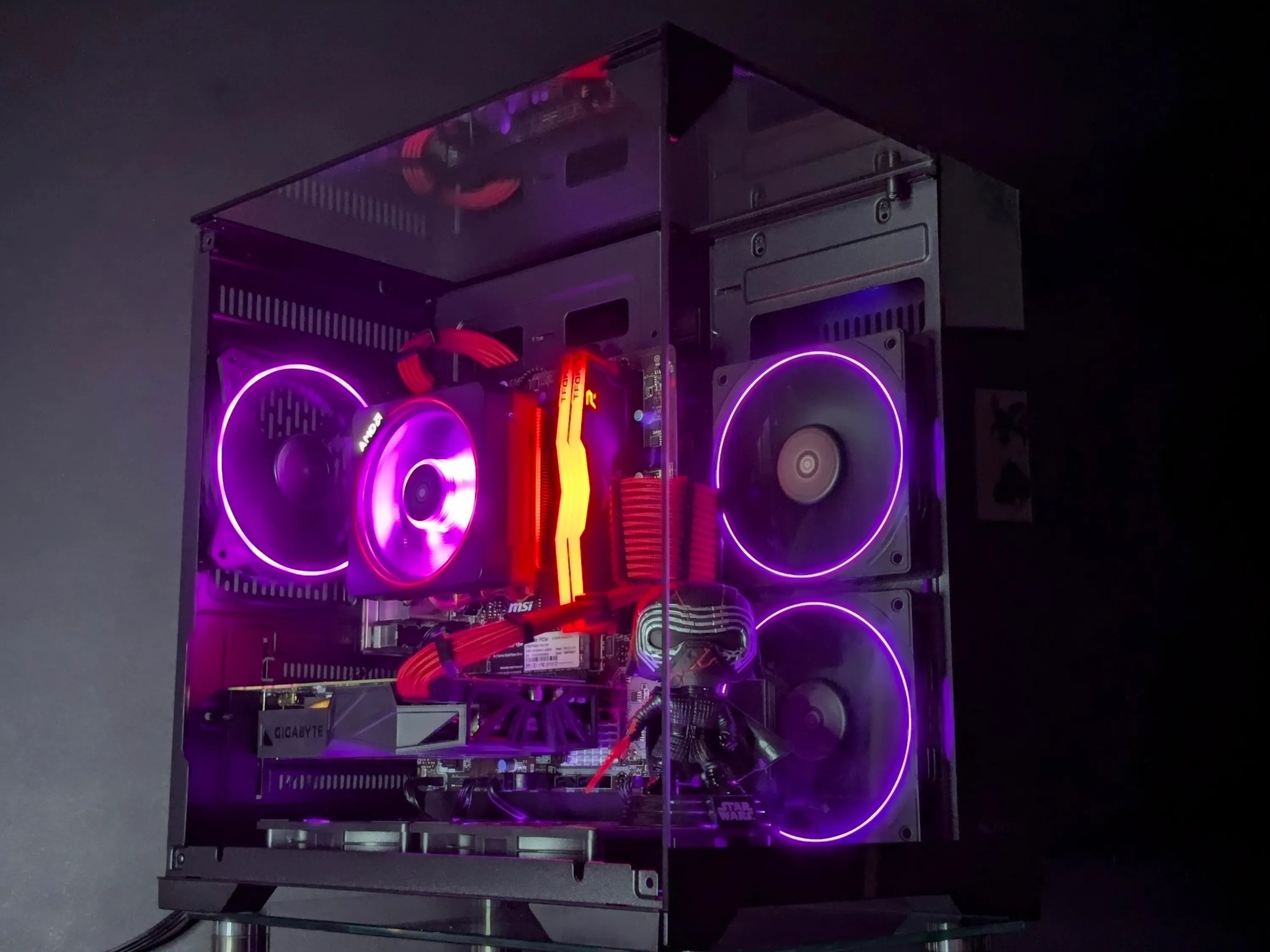 🔴The Supreme Leader⚫️GTX 1080 8GB⚫️Ryzen 5⚫️16GB TFORCE RAM⚫️1TB NVMe⚫️Windows 11(Fully Activated)