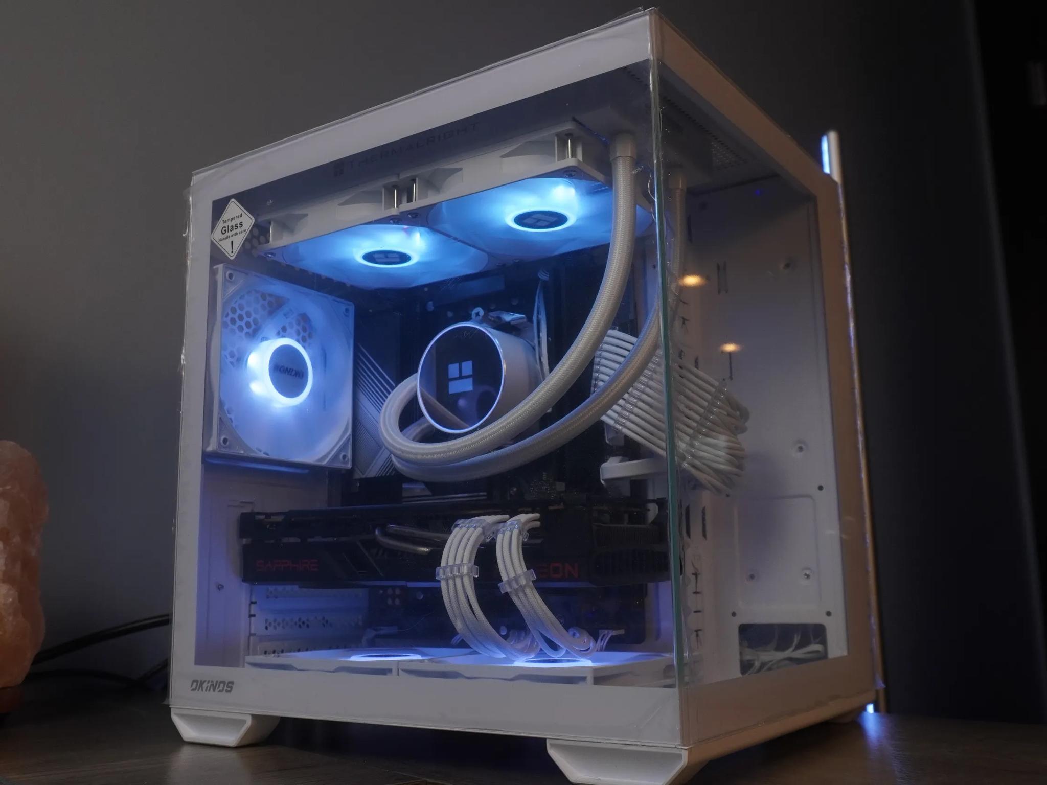 🤍 ARCTIC BEAST 🤍 1440p/1080p GAMING MACHINE 🧡 RX 6700XT 12GB 🧡 Ryzen 5 8400f | 32GB | 1TB