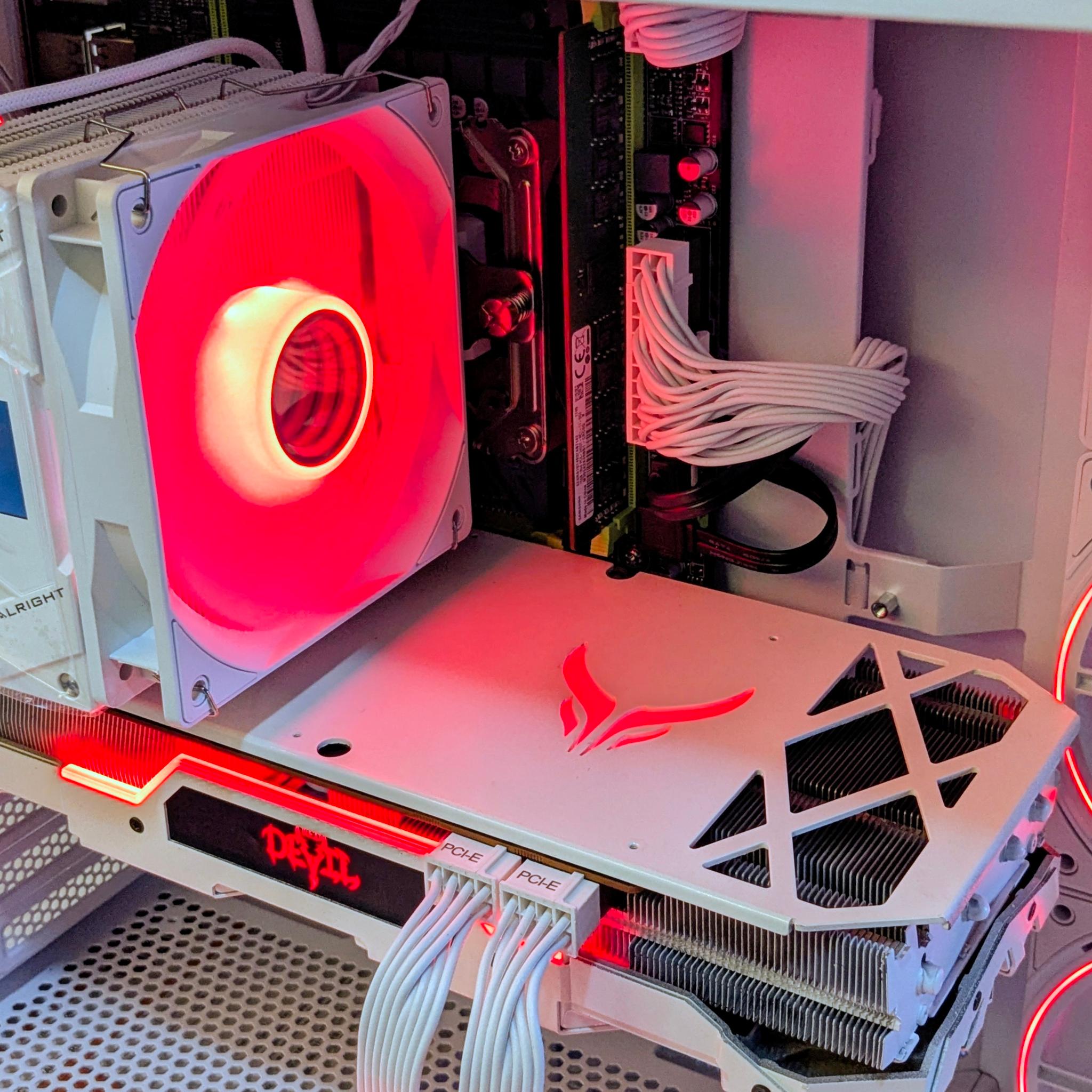 ReD DeviL 1080p-1440p Gaming PC🔴🔥|RX 5700XT|16GB RAM|Intel (12-c/24-t)| Windows 11 Pro