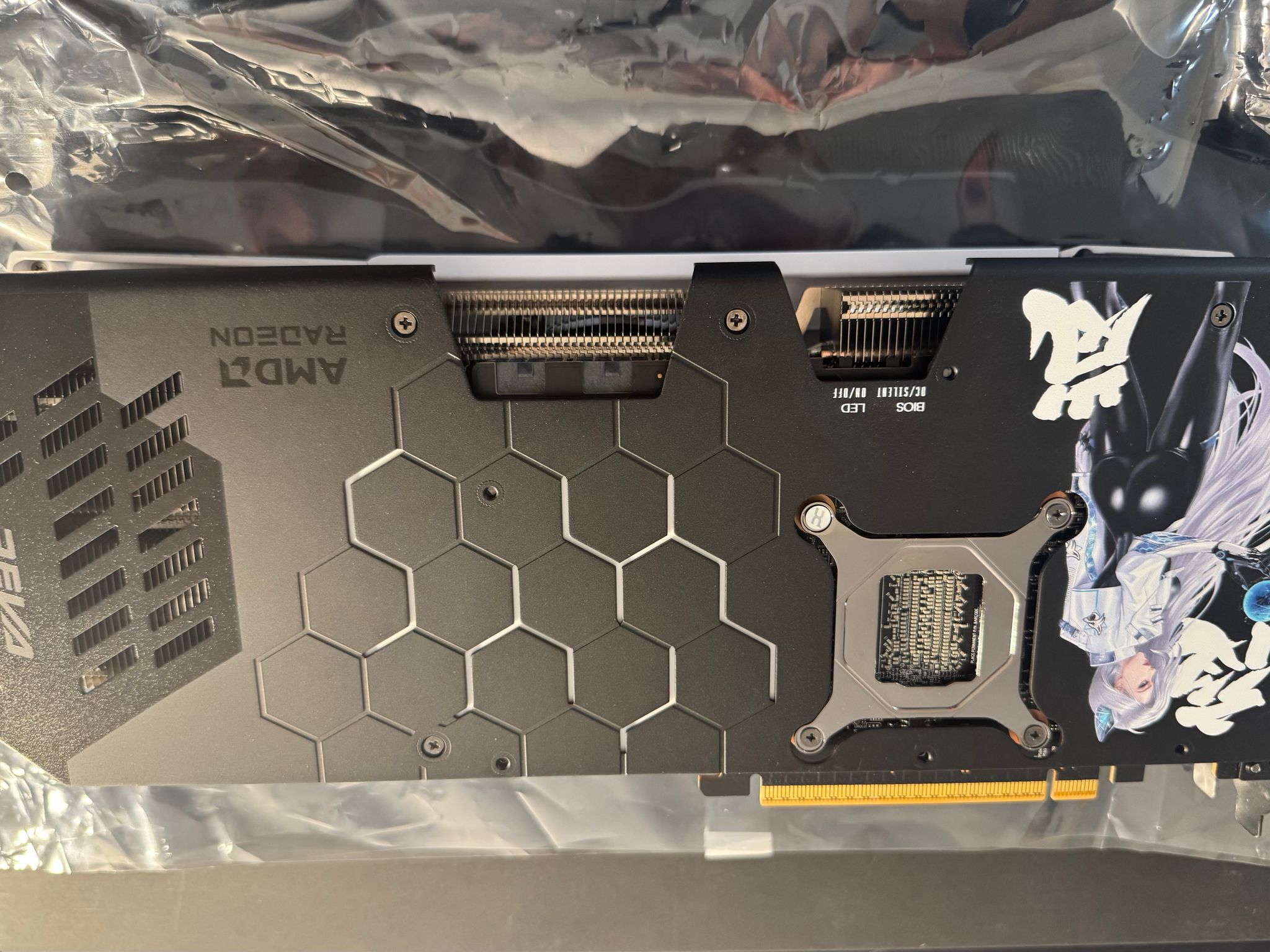 PowerColor AMD Radeon RX 9070 XT Hellhound Reva Overclocked Triple Fan 16GB GDDR6