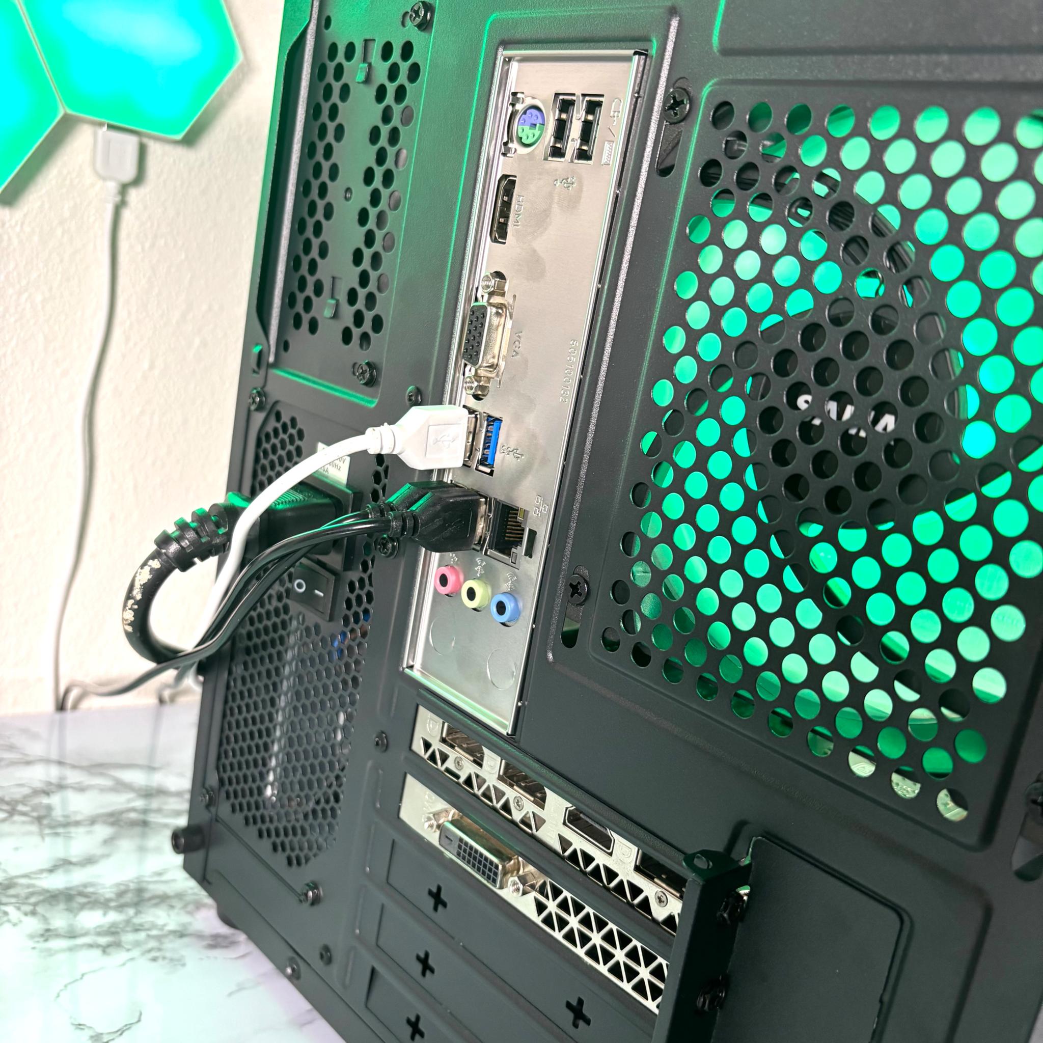 🟢⚫️ | Ryzen 5 2600 + GTX 1070 8GB | 16GB | #0010