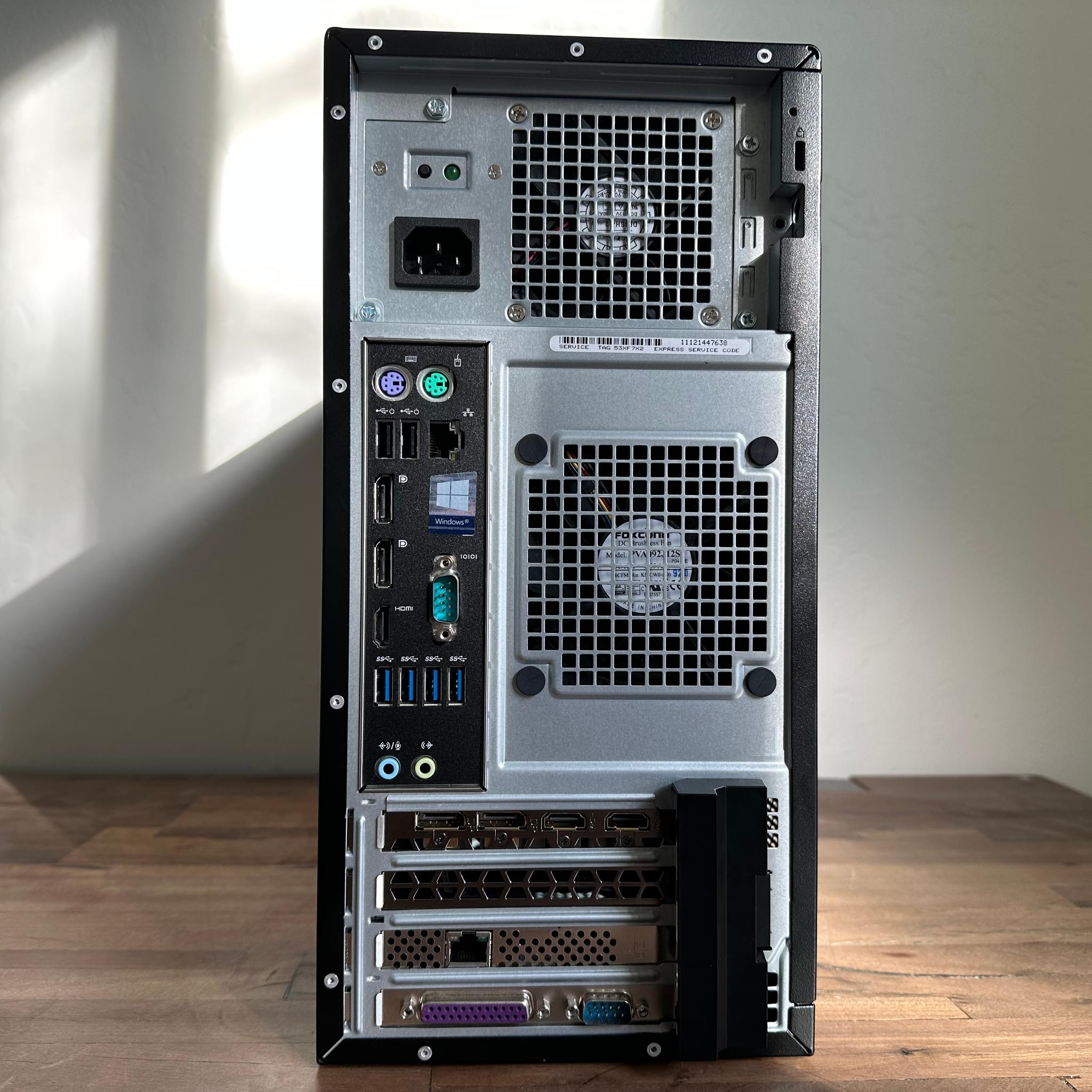 Budget Gaming PC | RTX 3050 6GB | i7-6700 | 1.5TB SSD | 32GB RAM | Windows 10 Pro | WiFi