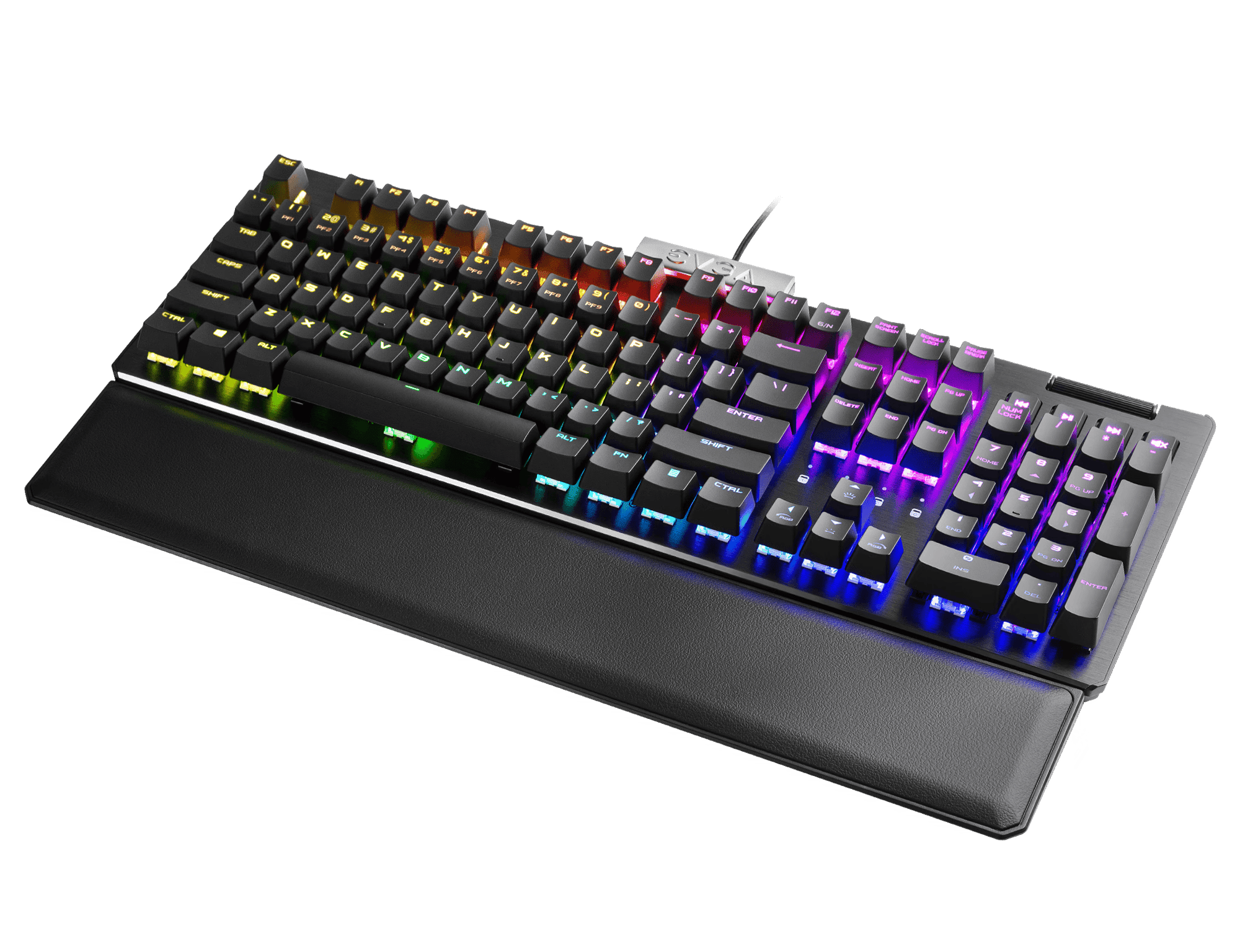 EVGA Z15 RGB Mechanical Gaming Keyboard (Clicky Switch) 822-W1-15US-KR