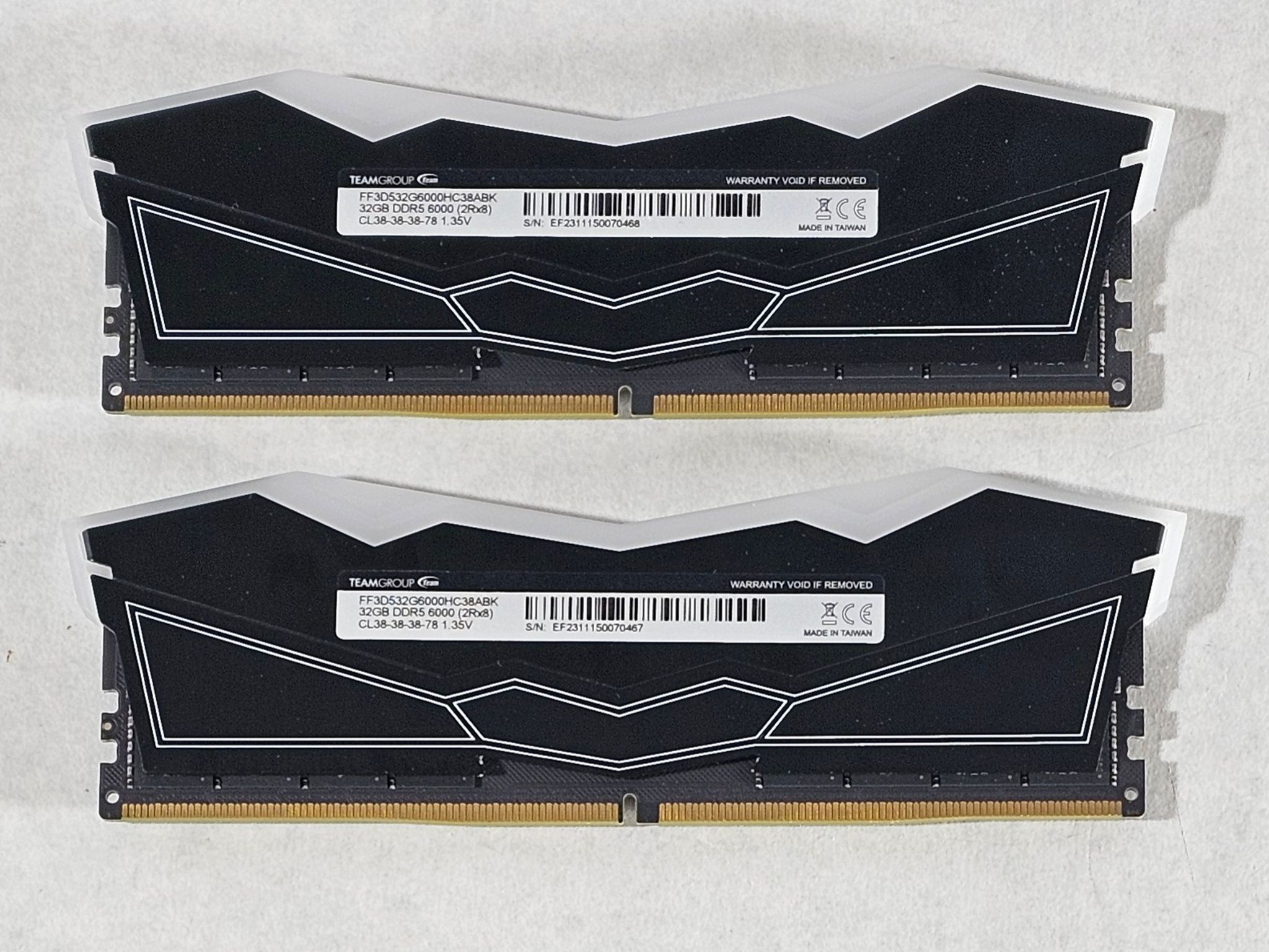 64GB DDR5 (2x32GB) CL38 6000MT/s TeamGroup T-Force Delta RGB