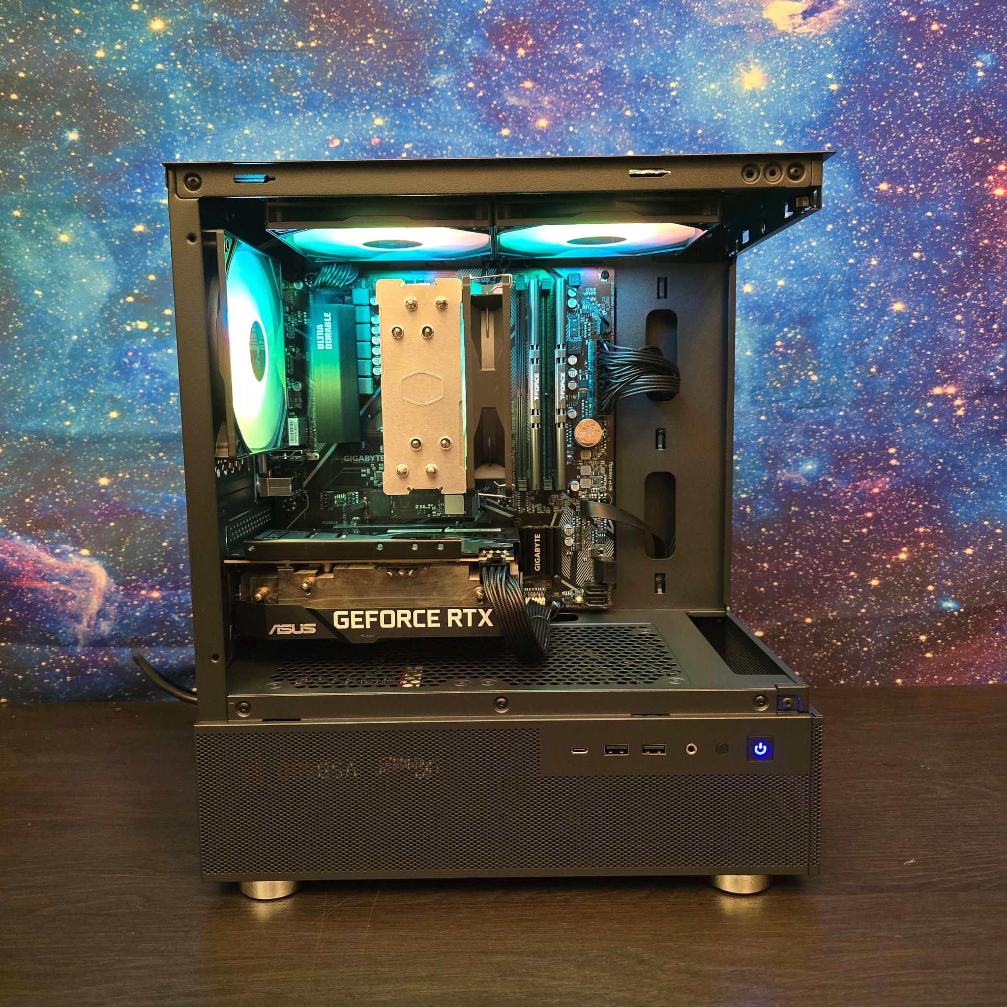 1440P ENTRY LEVEL PC | RTX 3060 12GB | Ryzen 5 5500 | B550M | 16GB DDR4 | 1TB STORAGE