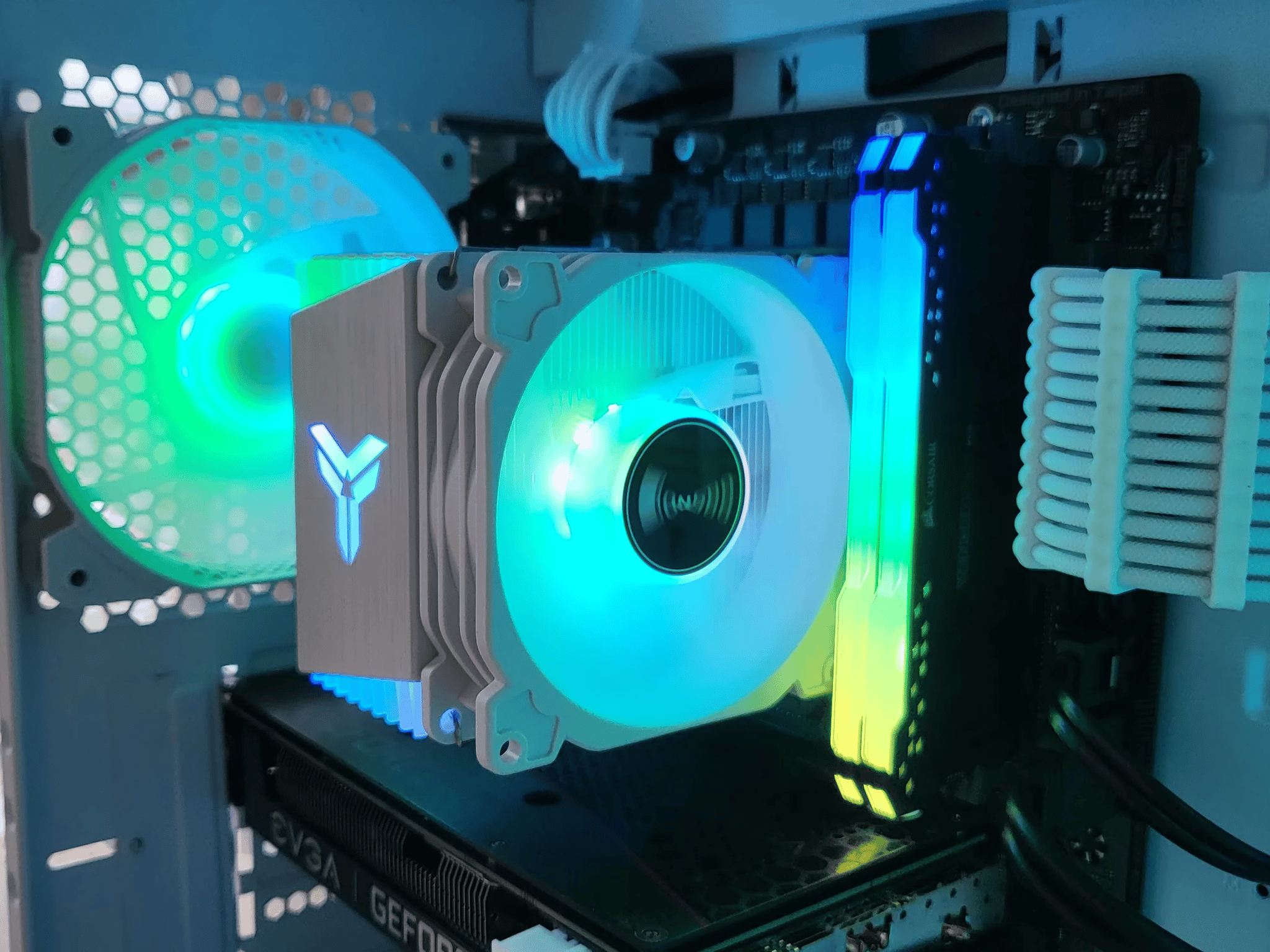 "Icey" RTX 3060 Intel I5 12400 Gaming/Streaming PC 
