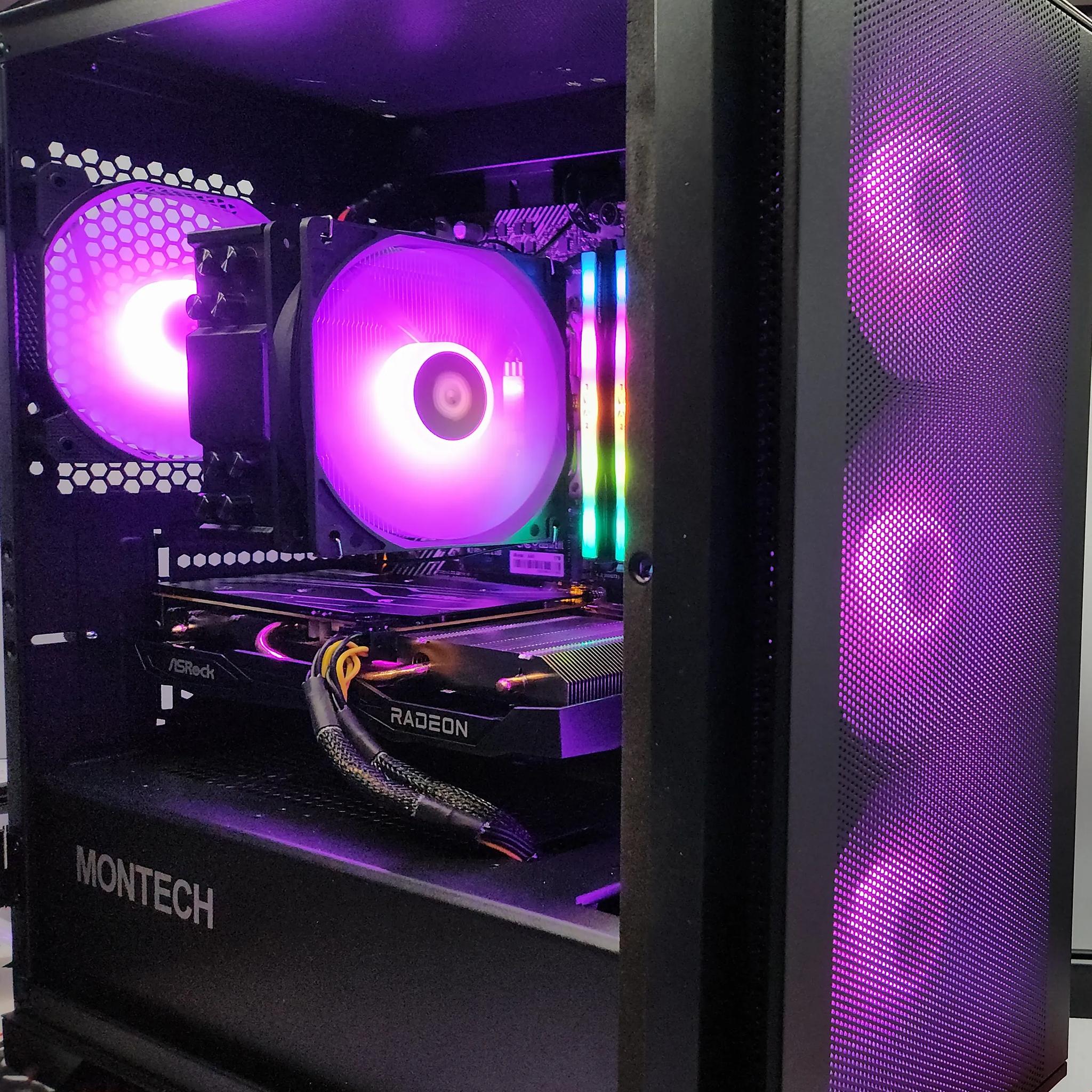 "Air 100" Gaming PC Ryzen 5 5500 / 16GB DDR4 / 1TB SSD / RX6600 8GB