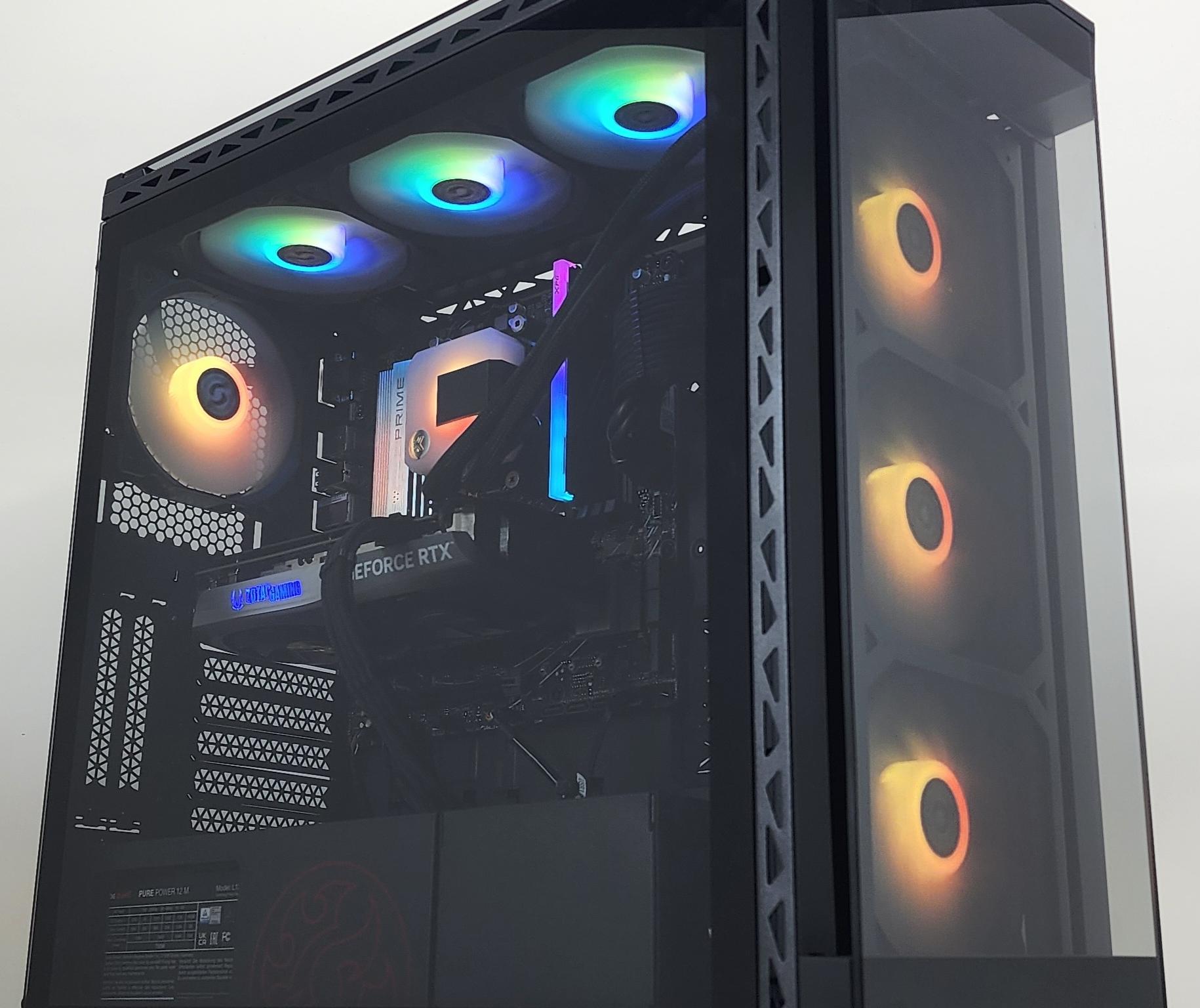 Gaming PC Ryzen 7 9700X 16GB RAM 1TB SSD RTX 4060 Ti 16GB Windows 11 Computer