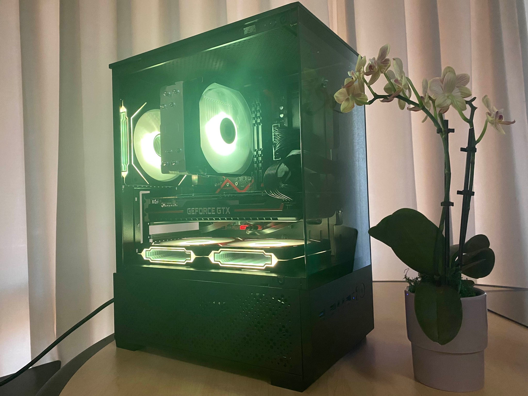 GTX 1080 8G | Ryzen 3600 | WIFI6 | 16GB DDR4 | 500GB SSD | Budget Gaming PC Build Desktop Computer