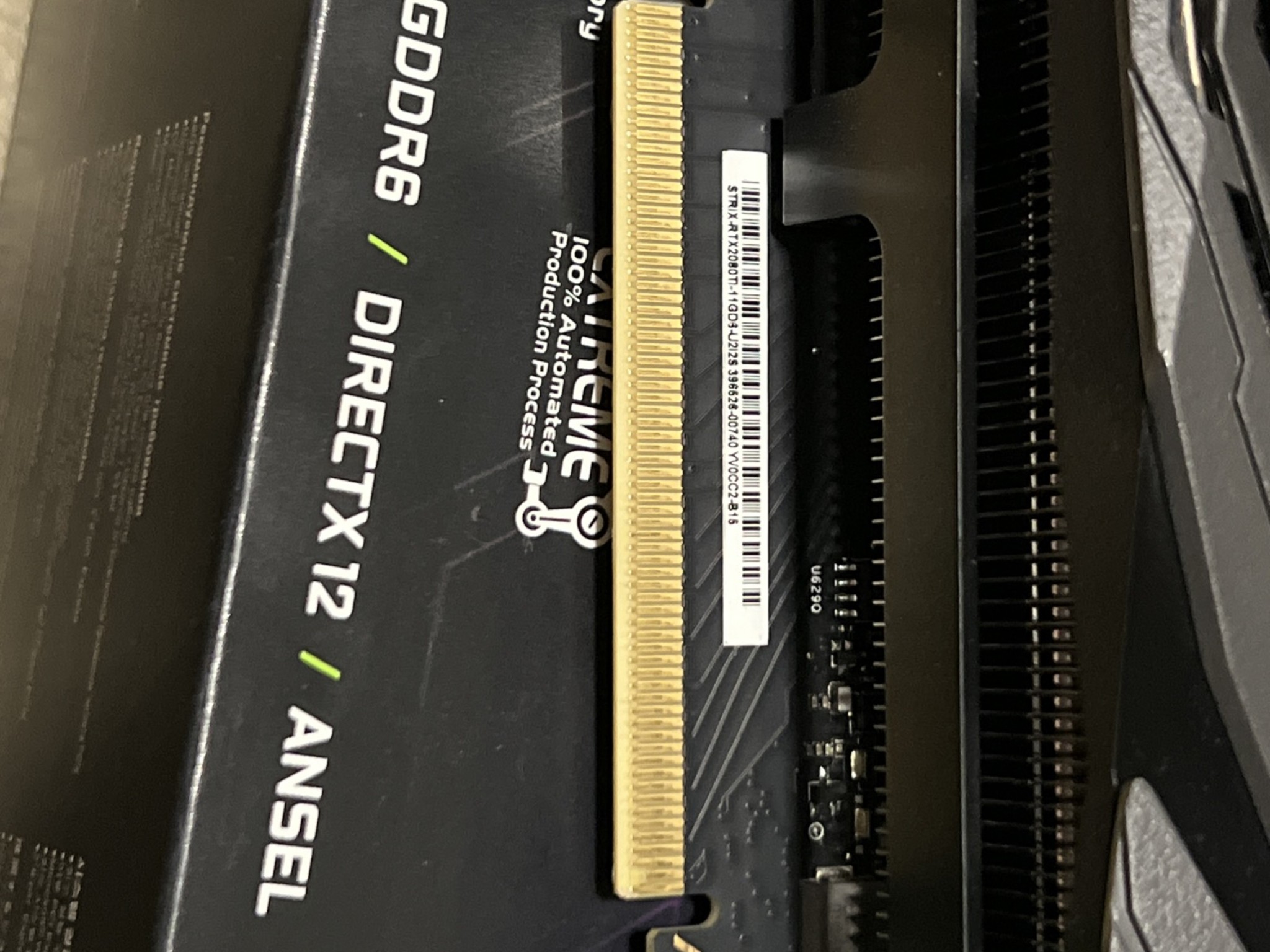 ROG Strix Gaming 2080 TI 11GB
