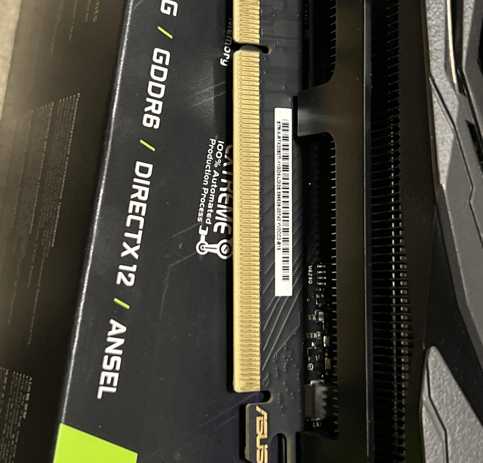 ROG Strix Gaming 2080 TI 11GB
