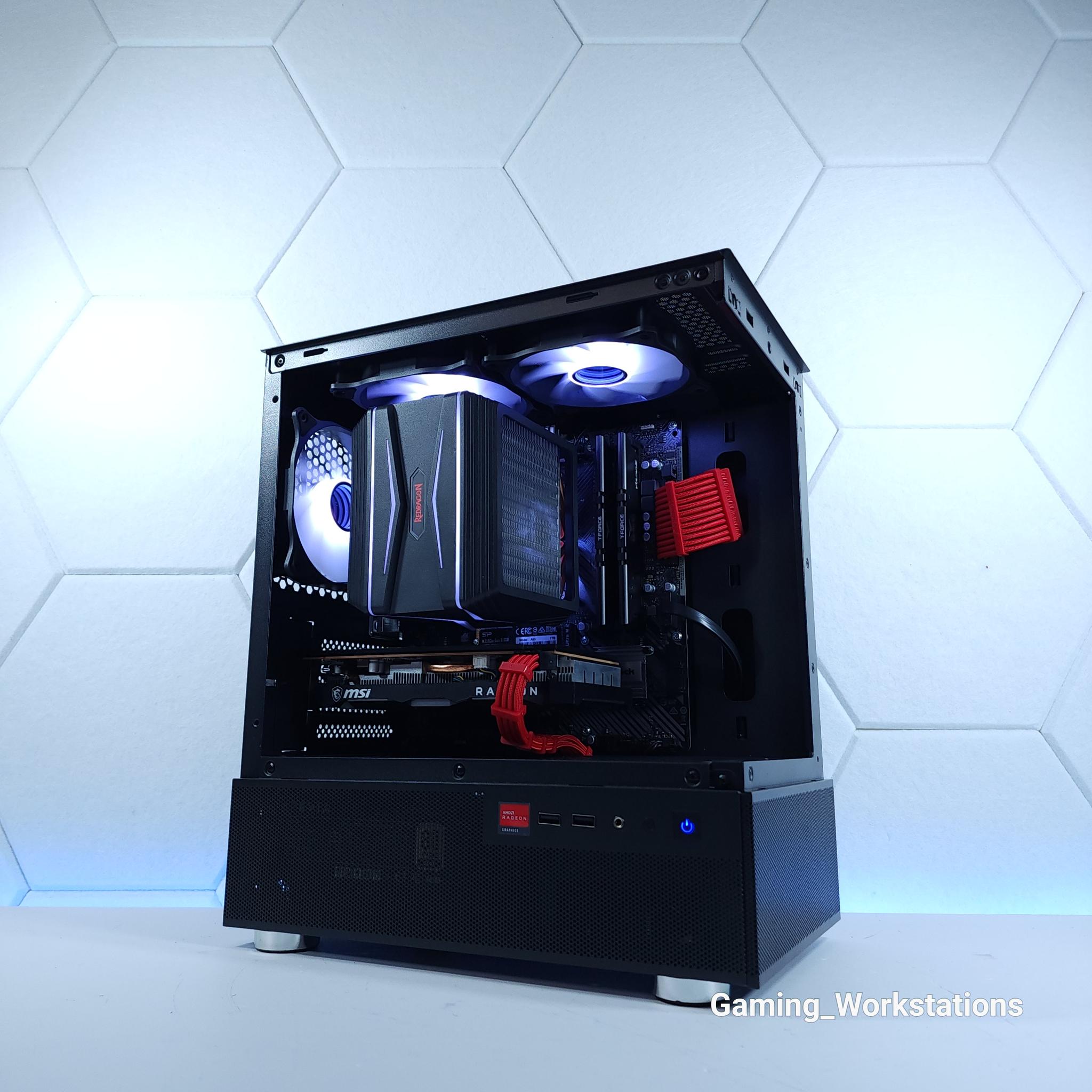 ❤️RX 6600XT●Ryzen 5 4500●1TB NVMe●16GB 3200MHz●1080p Gaming Computer