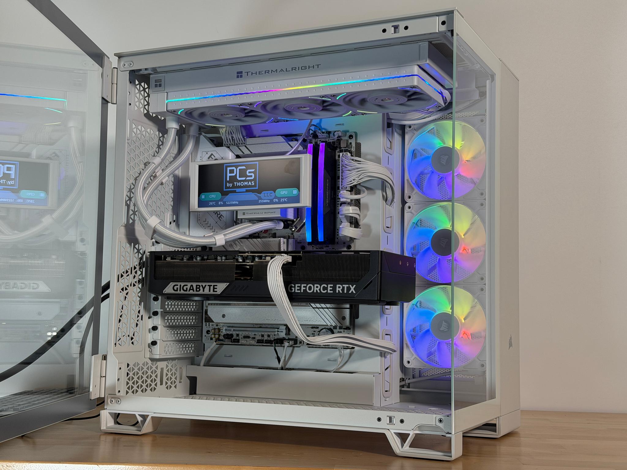 RTX 5090 Ryzen 7 9800x3d Battlestation 96gb DDR5 4TB NVME