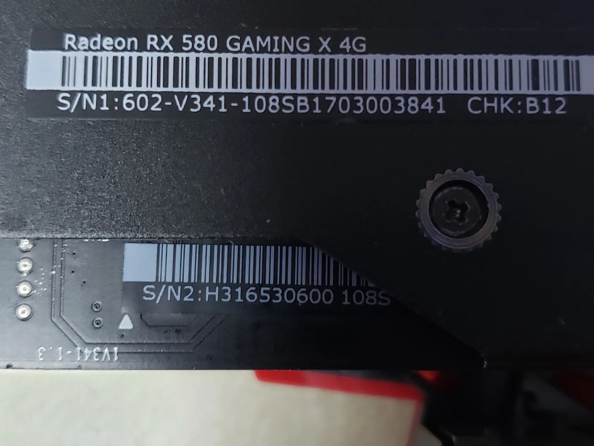 MSi RX 580 GamingX 4G