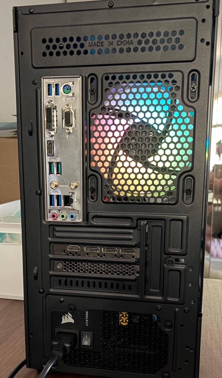 Gaming PC: 3800x, 32GB RAM, 2TB SSD, RTX 3070