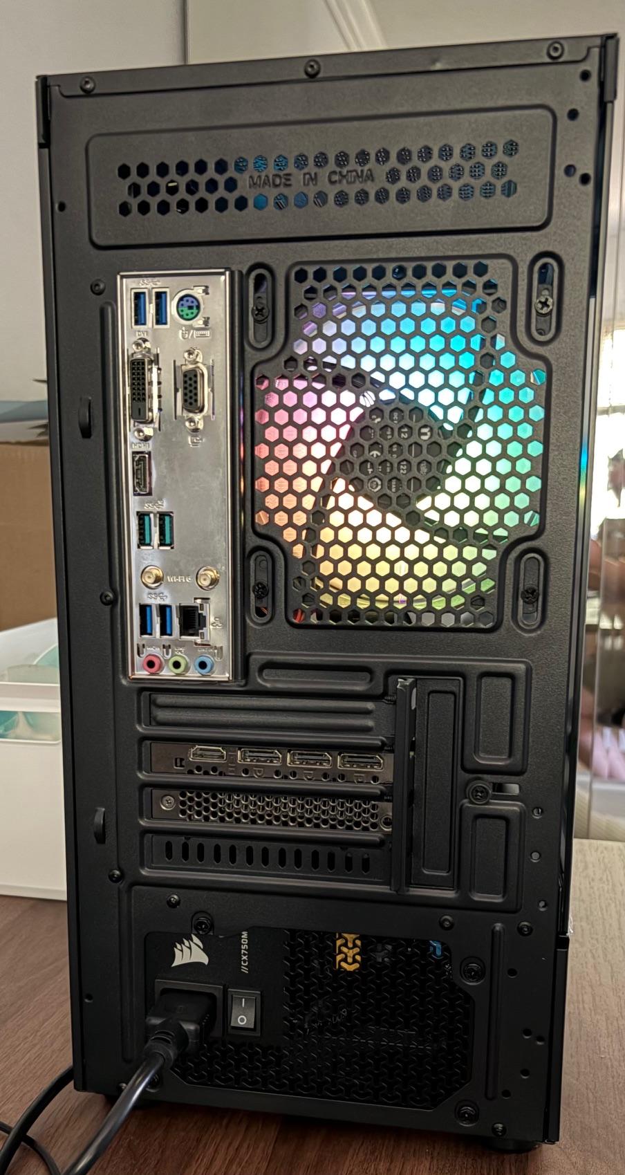 Gaming PC: 3800x, 32GB RAM, 2TB SSD, RTX 3070