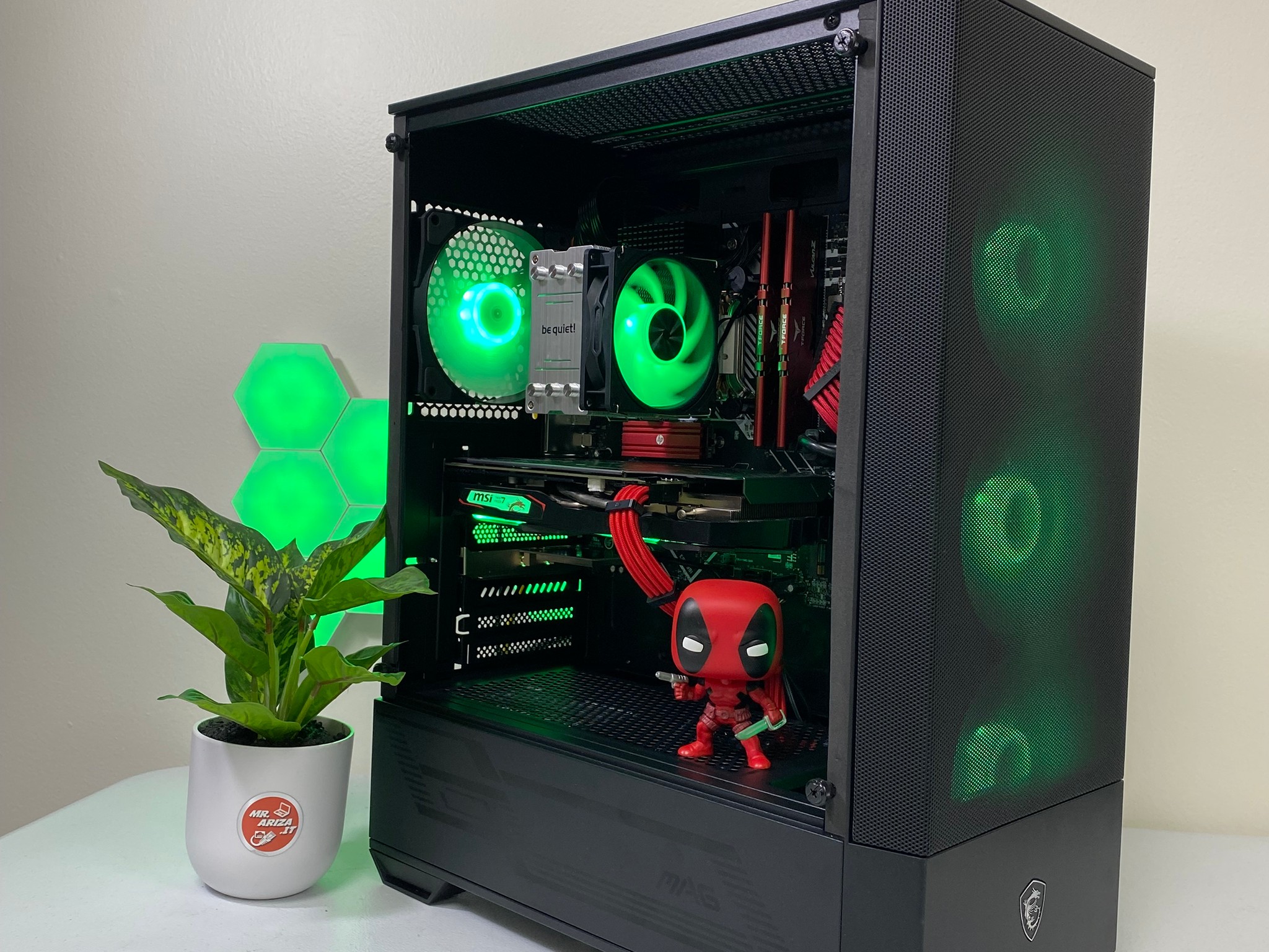 Labor Day Deal !!!💪 Crimson Shadow Gaming PC🎮 - i5-12400F / 16GB RAM / 1TB /GTX 1660