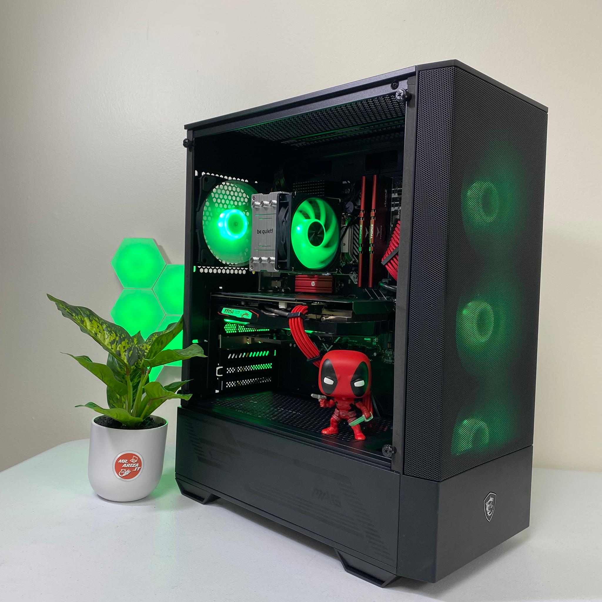 Labor Day Deal !!!💪 Crimson Shadow Gaming PC🎮 - i5-12400F / 16GB RAM / 1TB /GTX 1660