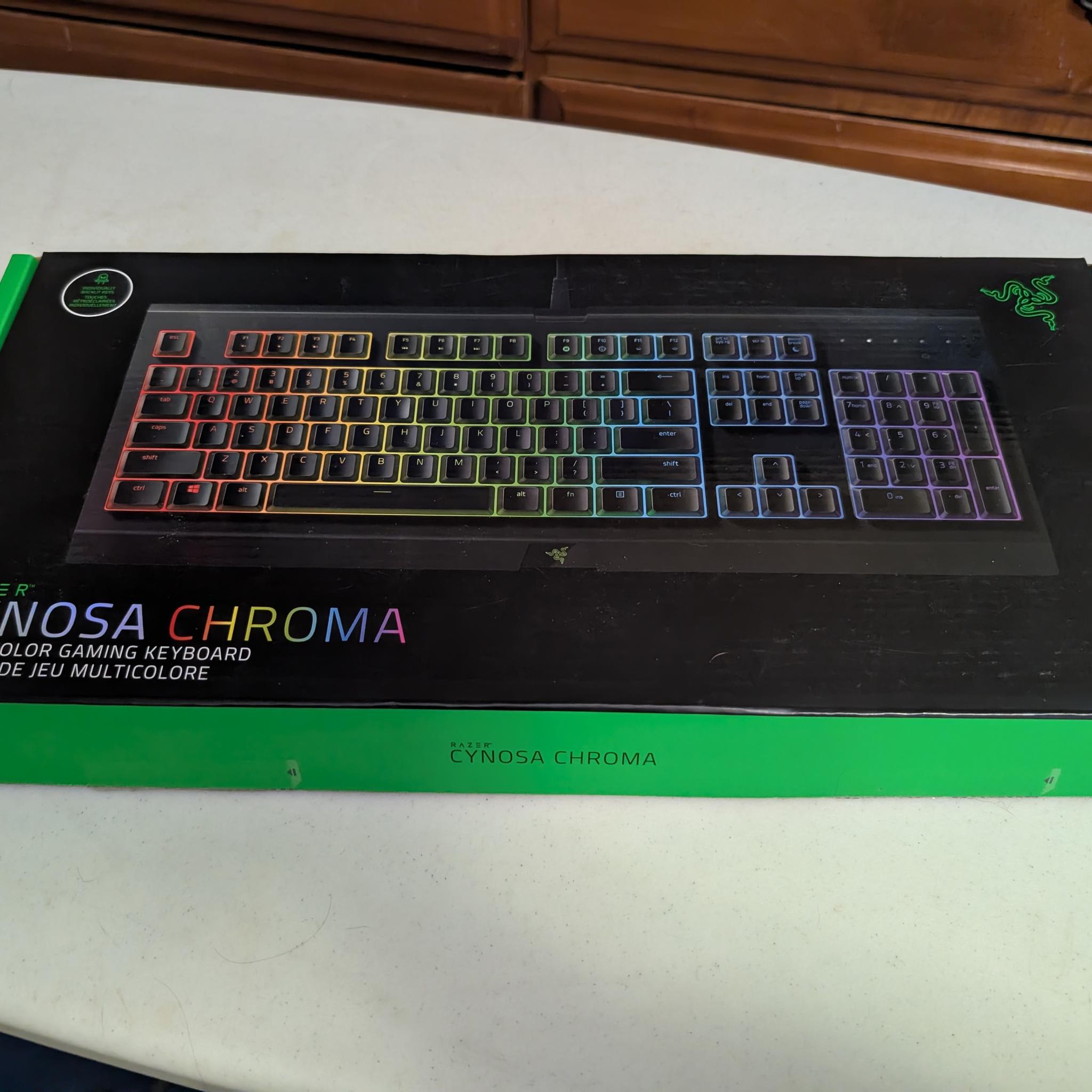 [Used]  Razer Cynosa Chroma RGB Gaming Keyboard