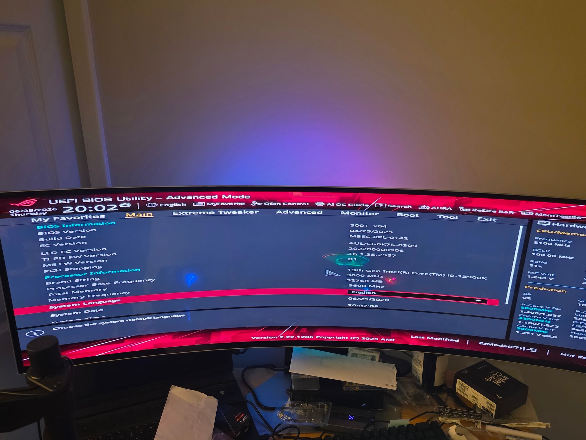 ROG MAXIMUZ Z790 + 14900KF