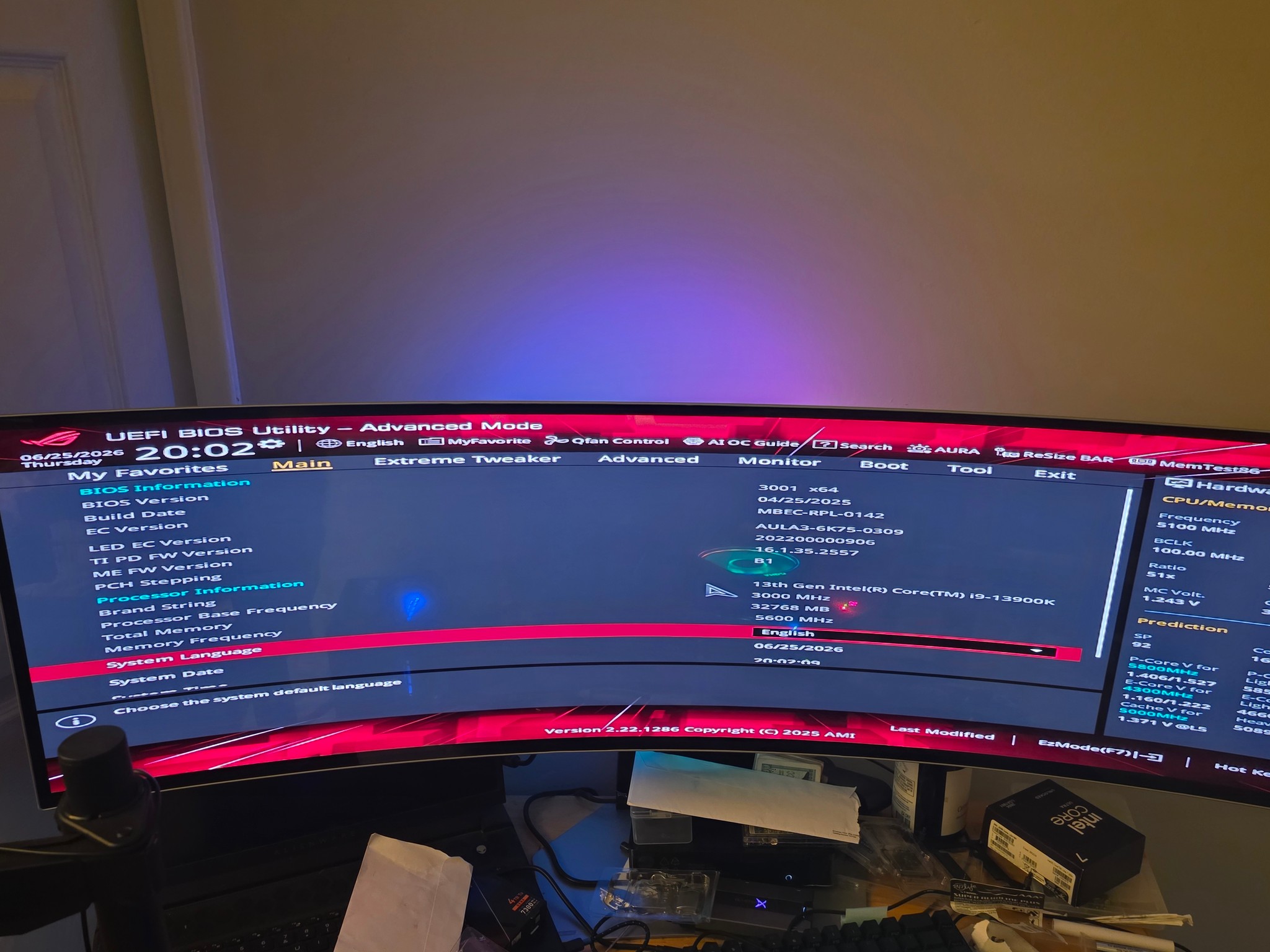 ROG MAXIMUZ Z790 + 13900K + KRAKEN Z73 + MSI MAG 1300W PLATINUM + 500GB NMVE