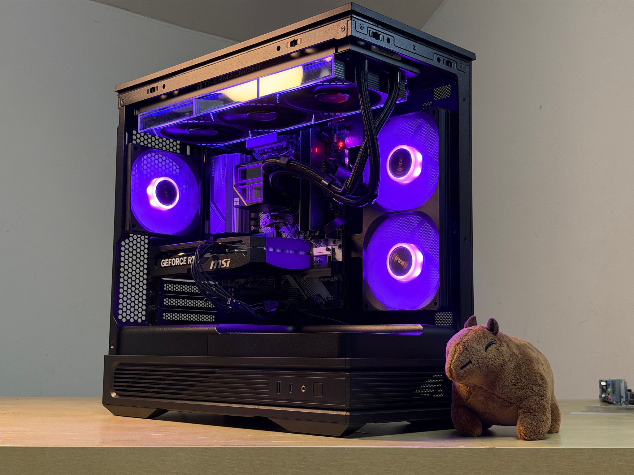 FREE SHIP | Ryzen 5 9600x | RTX 5060 TI | 16gb DDR5 | 1TB NVME SSD | 🖤 Black Gaming PC 🖤 Wifi+Bt