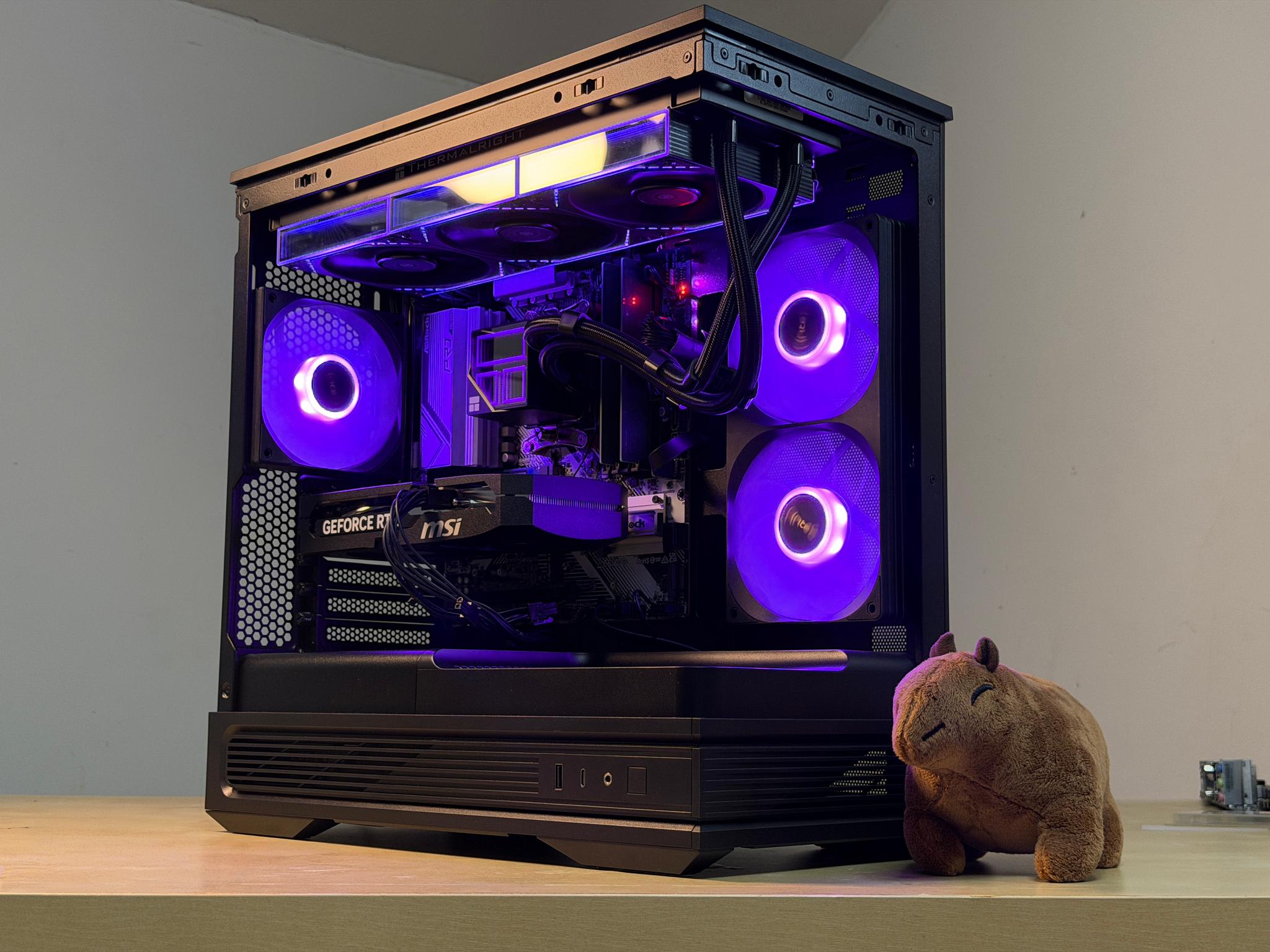 FREE SHIP | Ryzen 5 7600 | RTX 5060 | 16gb DDR5 | 1TB NVME SSD | 🖤 Black Gaming PC 🖤 Wifi+Bt
