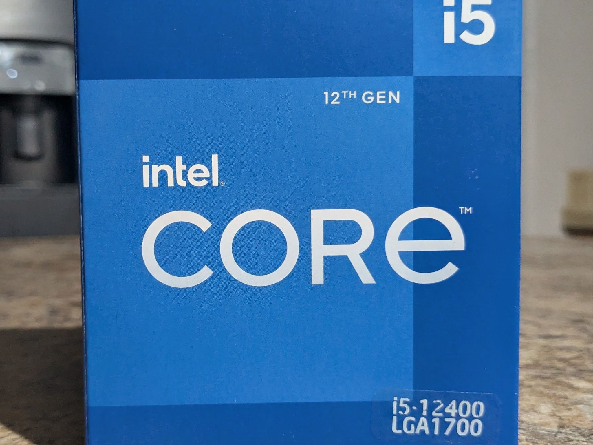 Intel Core i5-12400 w/ Original Box and Unused Intel Stock Cooler