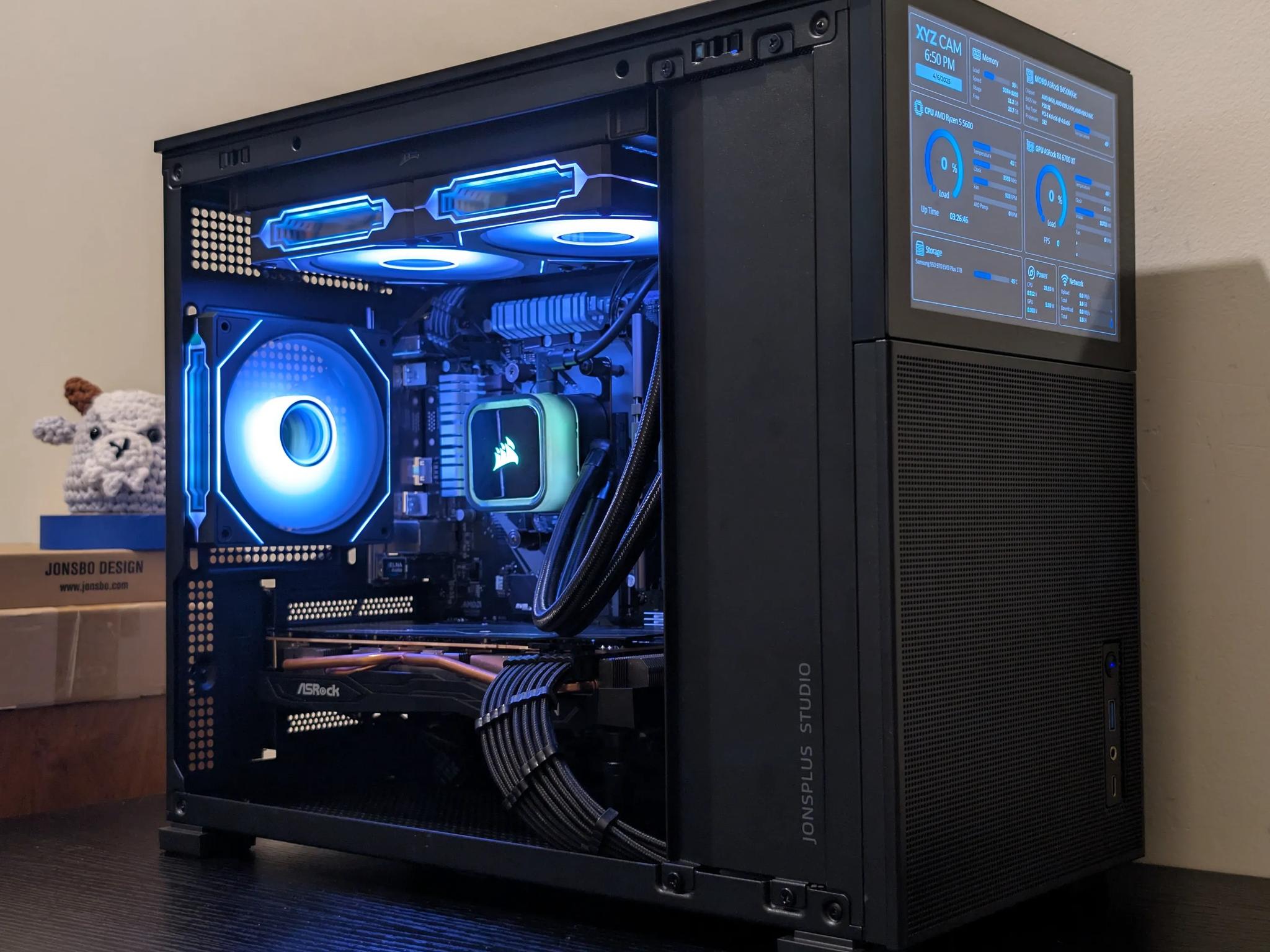 ⬛1440p Gaming Beast | RX 6700XT | Ryzen 5 5600 | 1TB SSD | 32GB RAM | WiFi & Bluetooth⬛
