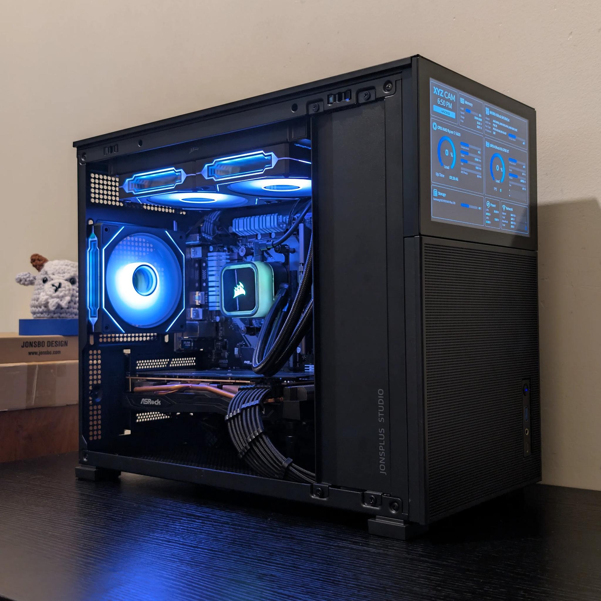 ⬛1440p Gaming Beast | RX 6700XT | Ryzen 5 5600 | 1TB SSD | 32GB RAM | WiFi & Bluetooth⬛
