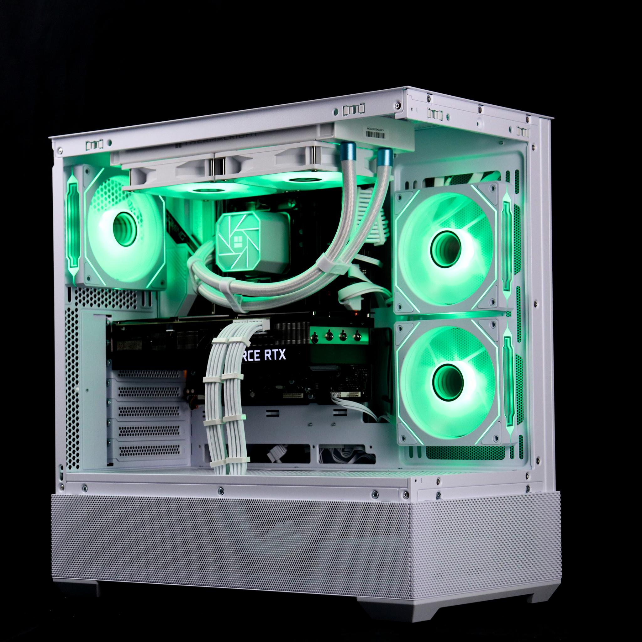 ❄️🧊💎- Whiteout 1440P Gaming PC | RTX 3080, Intel i5 12600KF, 32GB RAM, 1TB NVMe SSD ❄️🧊💎