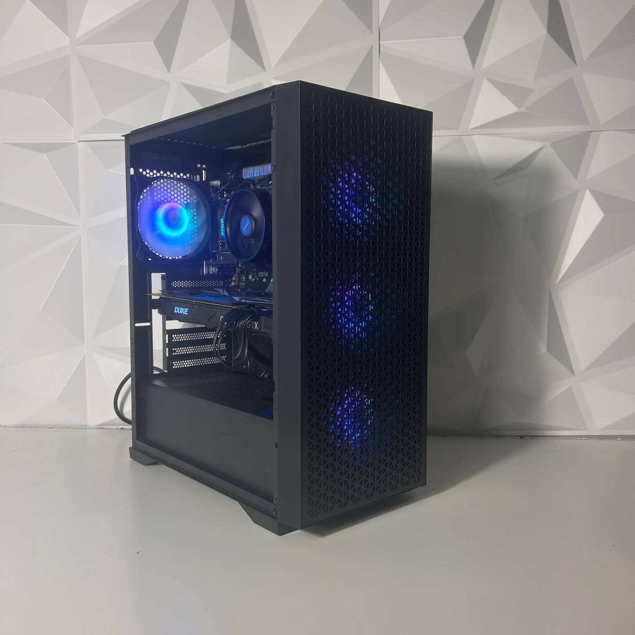 RTX 3070 - 🔥Volcano Peak V2🔥 Gaming PC Ryzen 5 2600 | RTX 3070 8GB | 16GB DDR4