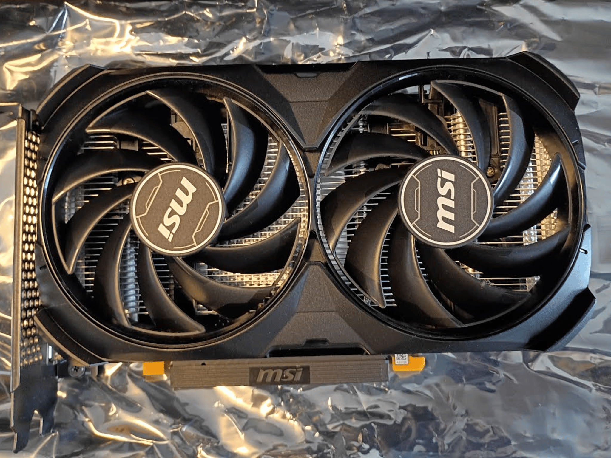 MSI GeForce RTX 4060 VENTUS 2X BLACK 8G OC
