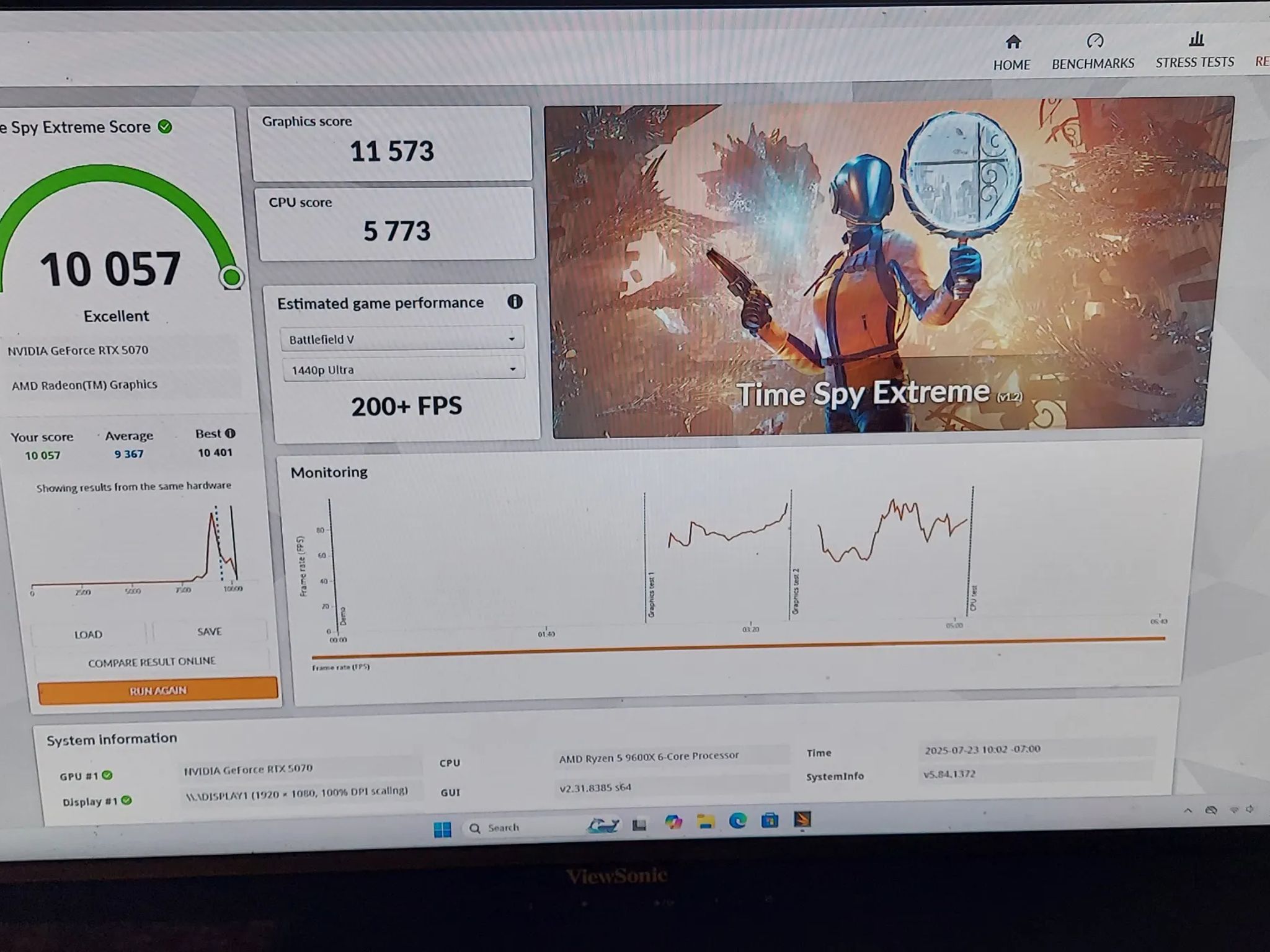 Ryzen 9600X/RTX 5070 Founders Ed. 1440p Stealth Gaming PC