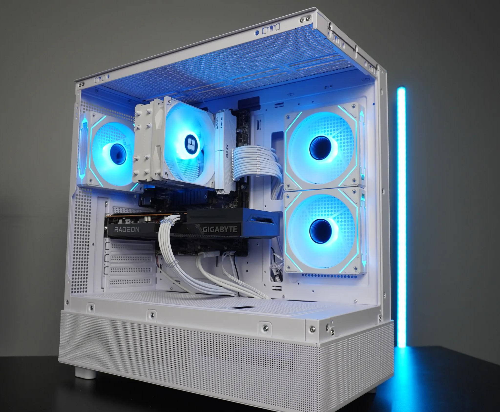 🤍BEST VALUE🤍 1080p Gaming/Streaming PC  🧡RX 6600 8GB 🧡 Ryzen 5 5600 | 16GB RAM | 1TB NVME