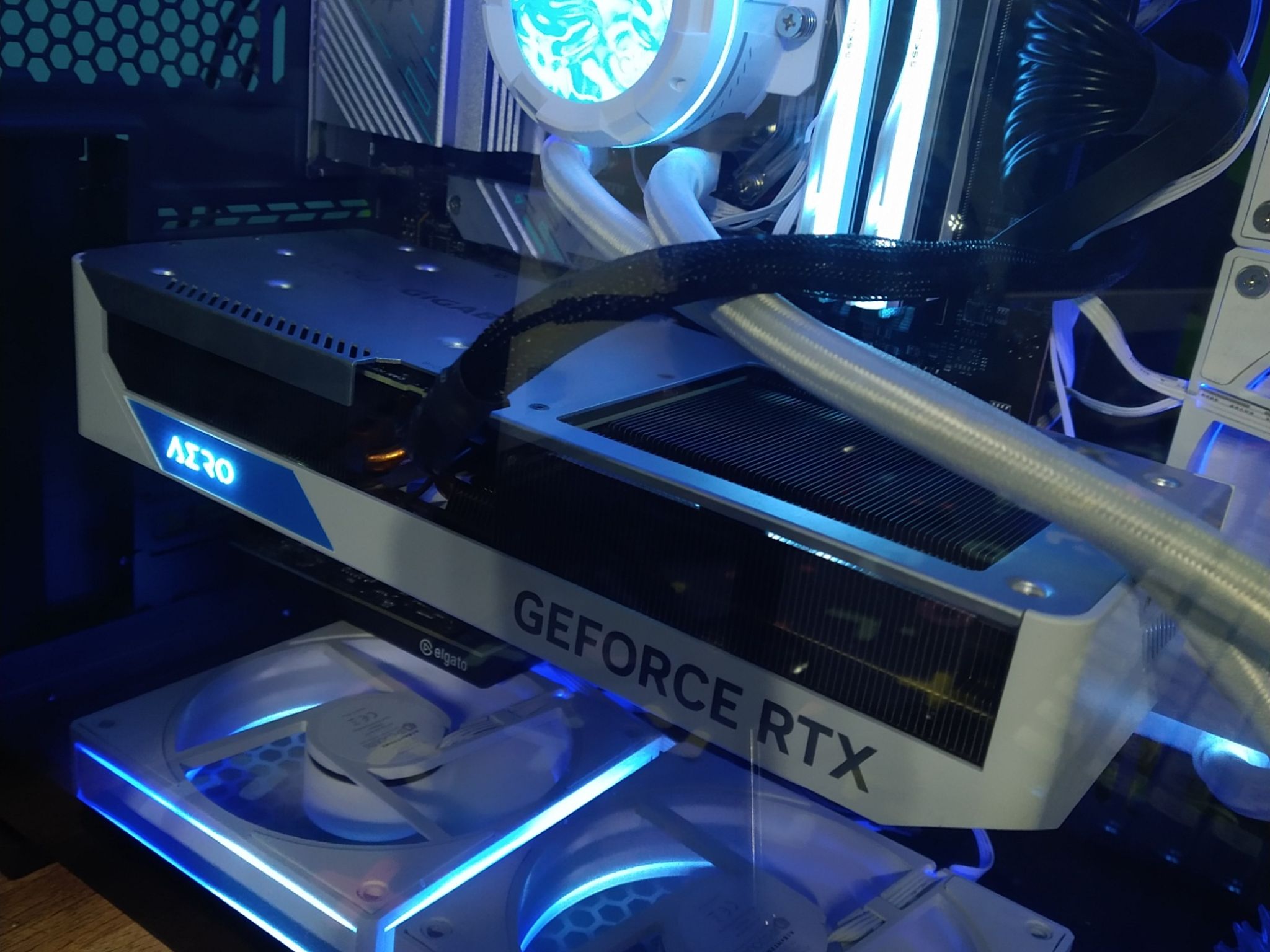 GIGABYTE GeForce RTX 4070 Super AERO OC 12G Graphics Card