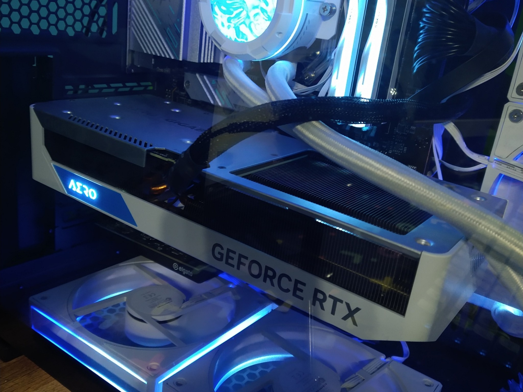 GIGABYTE GeForce RTX 4070 Super AERO OC 12G Graphics Card
