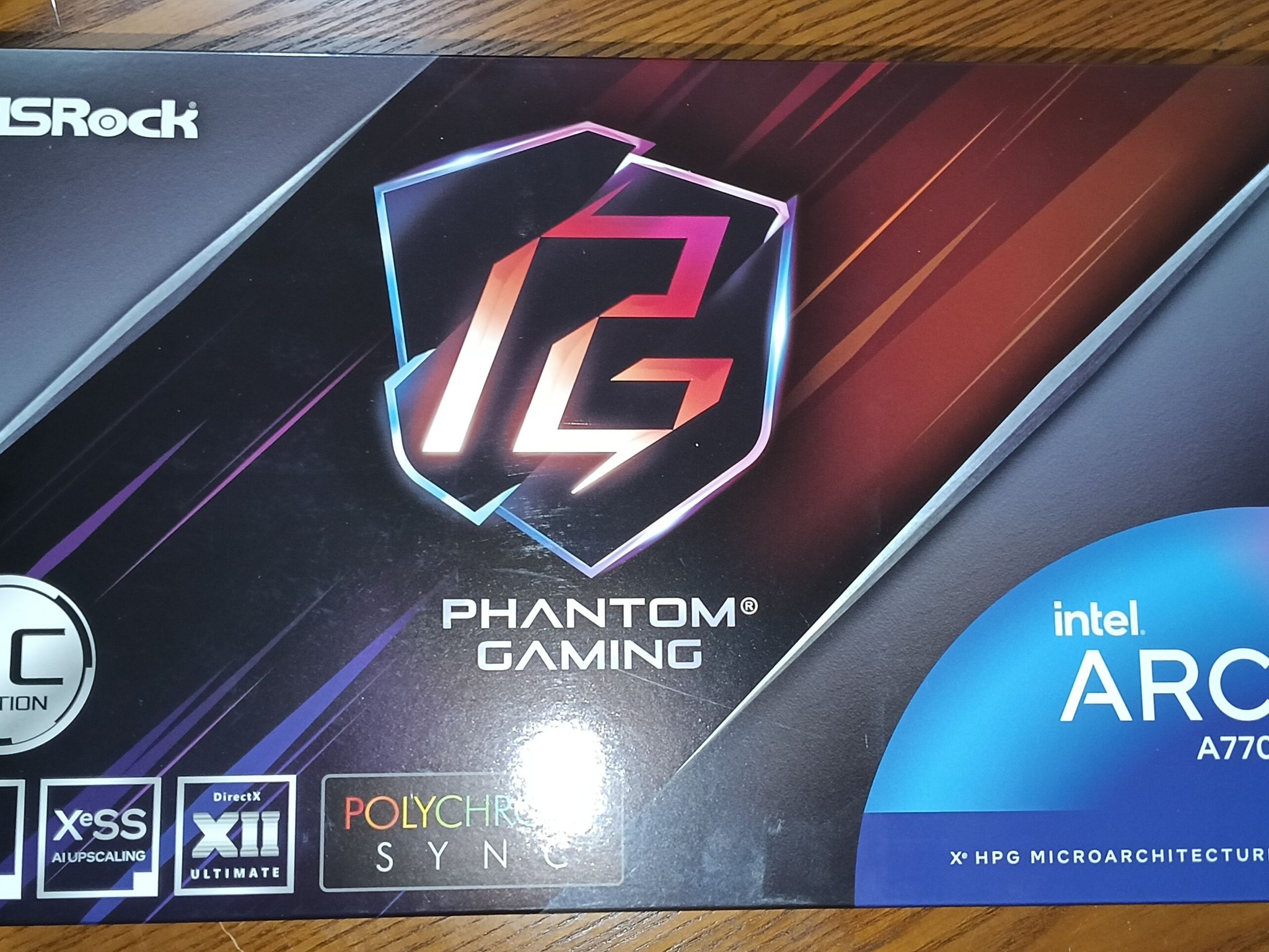 ASRock Phantom Gaming Intel Arc A770 16GB GDDR6 Graphics Card NEW SEALED