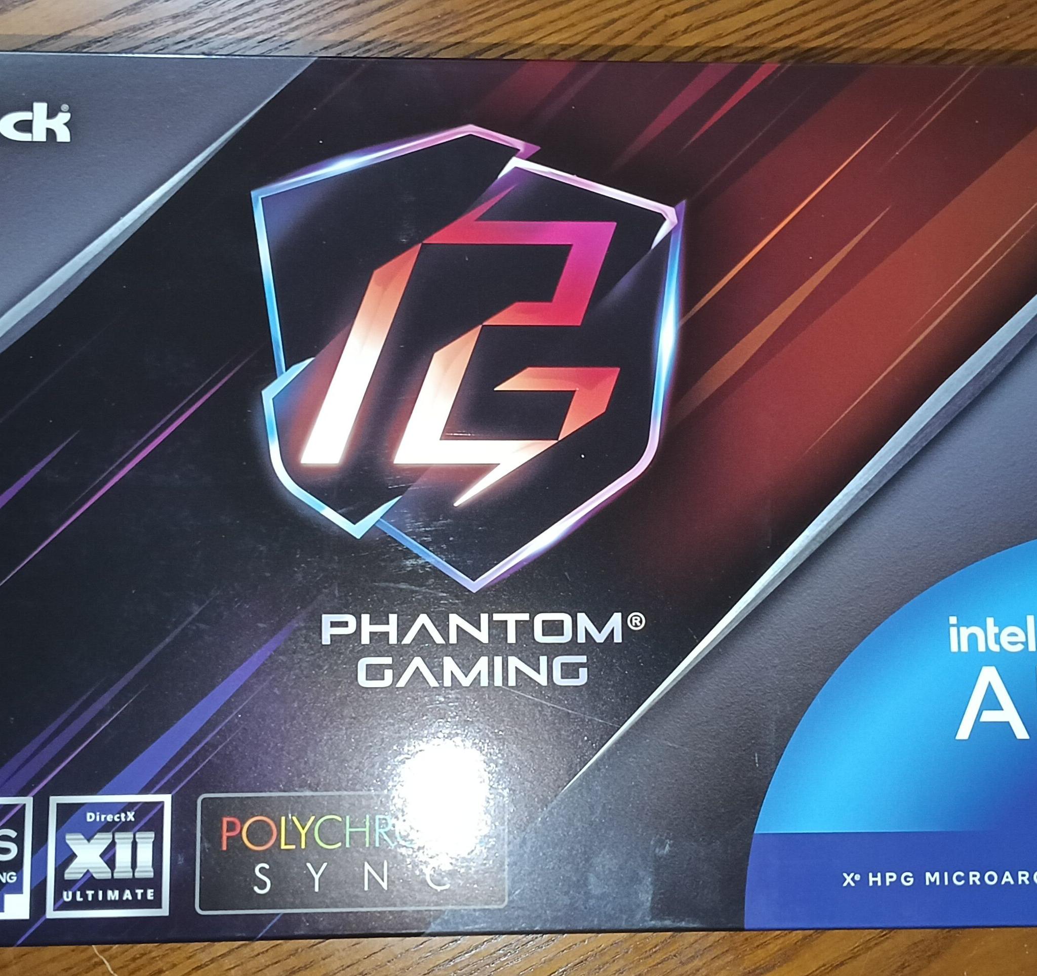 ASRock Phantom Gaming Intel Arc A770 16GB GDDR6 Graphics Card NEW SEALED