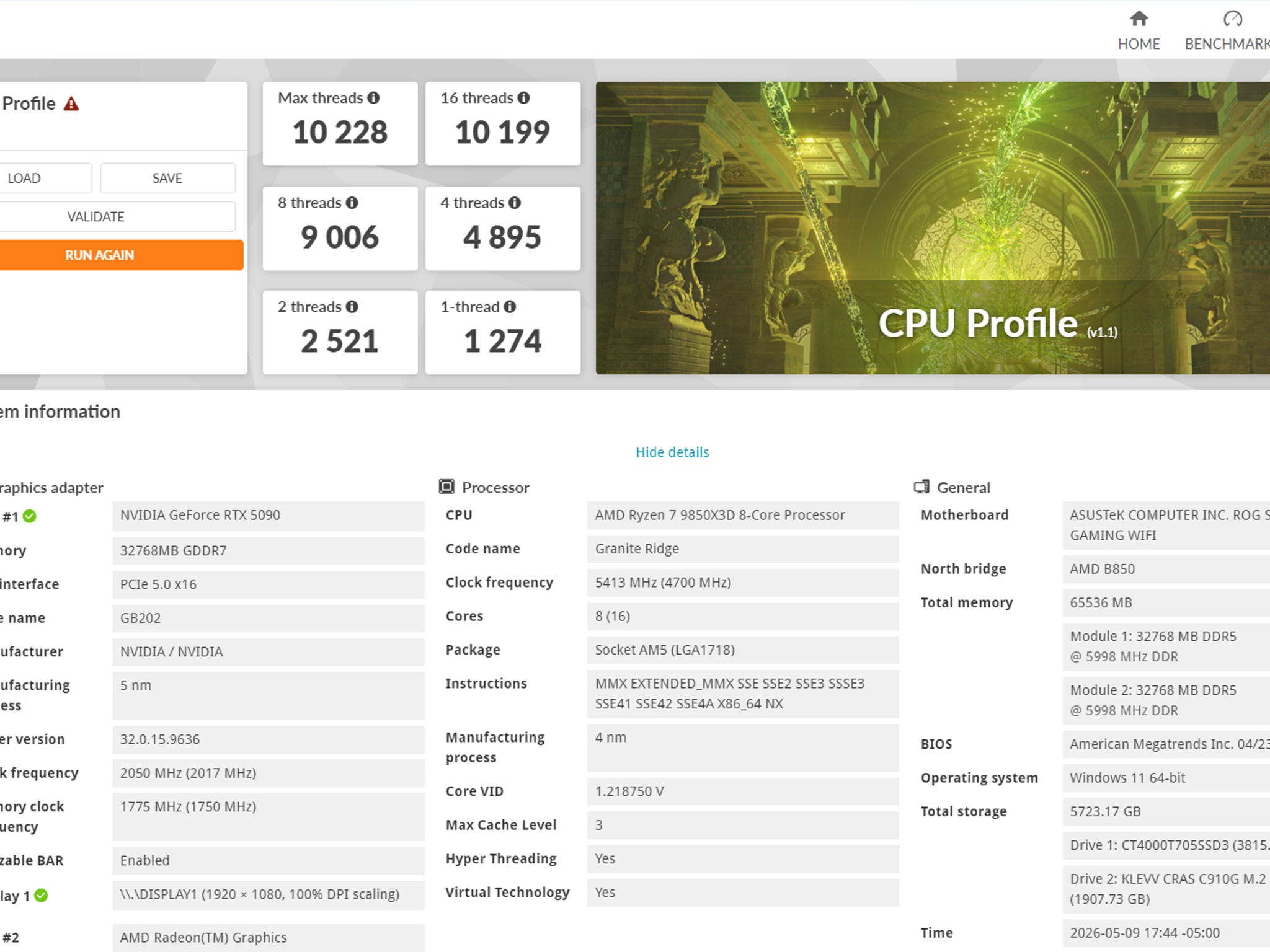 "Liquid Nano 5090" |9850X3D | 5090FE | 64GB DDR5 | 6TB Nvme |