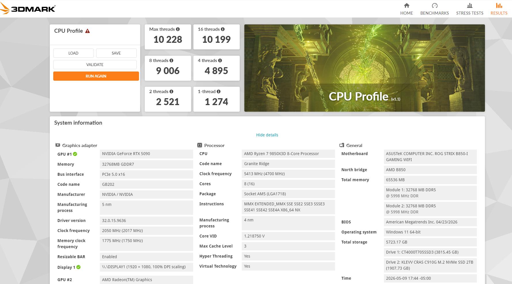 "Liquid Nano 5090" |9850X3D | 5090FE | 64GB DDR5 | 6TB Nvme |