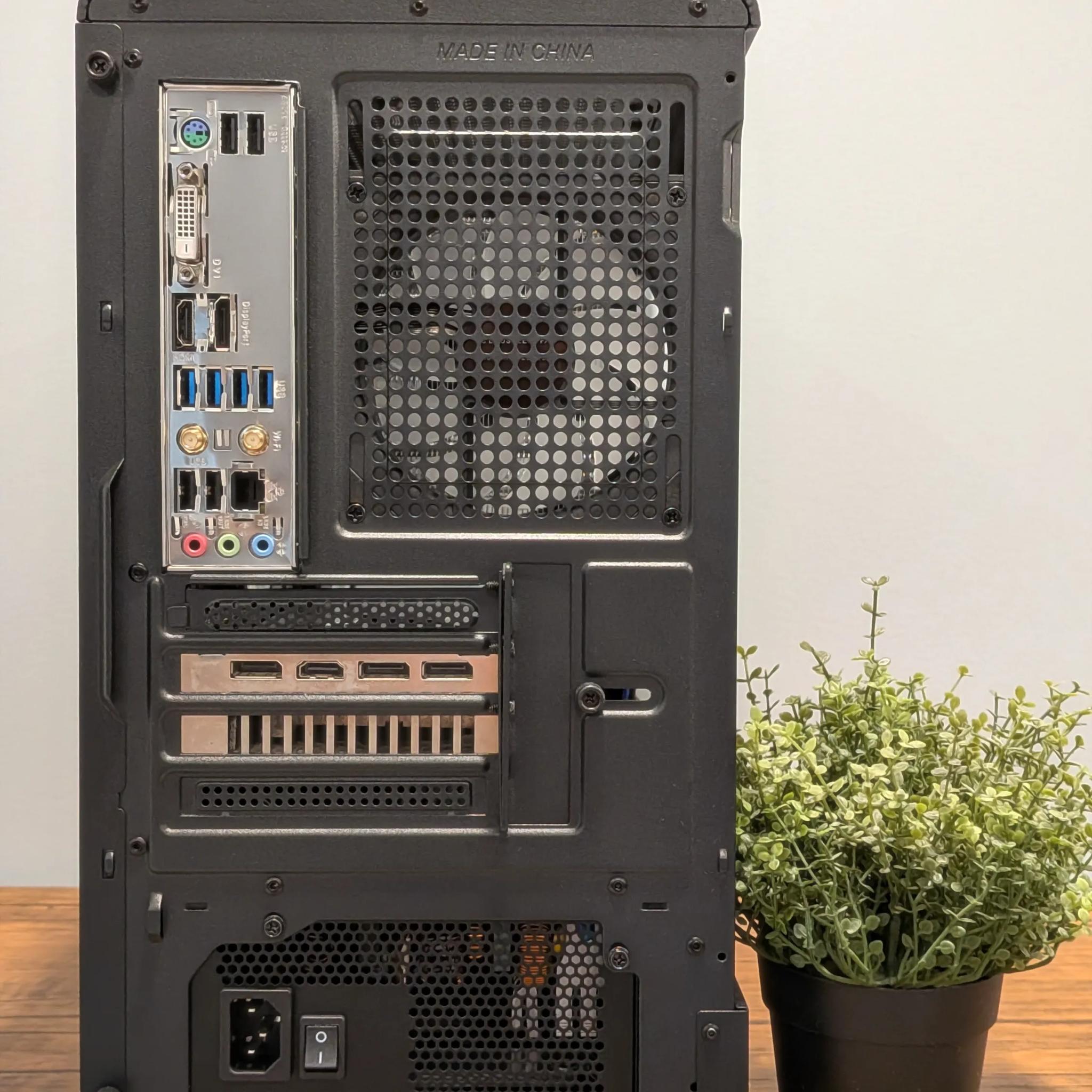 🟦"Bioluminescence"🟦 1080p Gaming PC | 5700 XT - Ryzen 5 3600 - 16GB RAM - 1TB NVME | WiFi & Win 11