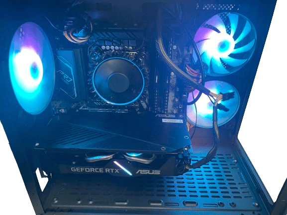 ⚡GeForce RTX 2060 Super⚡ I3-12100F 16GB 3200Mhz DDR4 1TB NVMe 600W PSU Windows 11 Home Gaming PC 👍