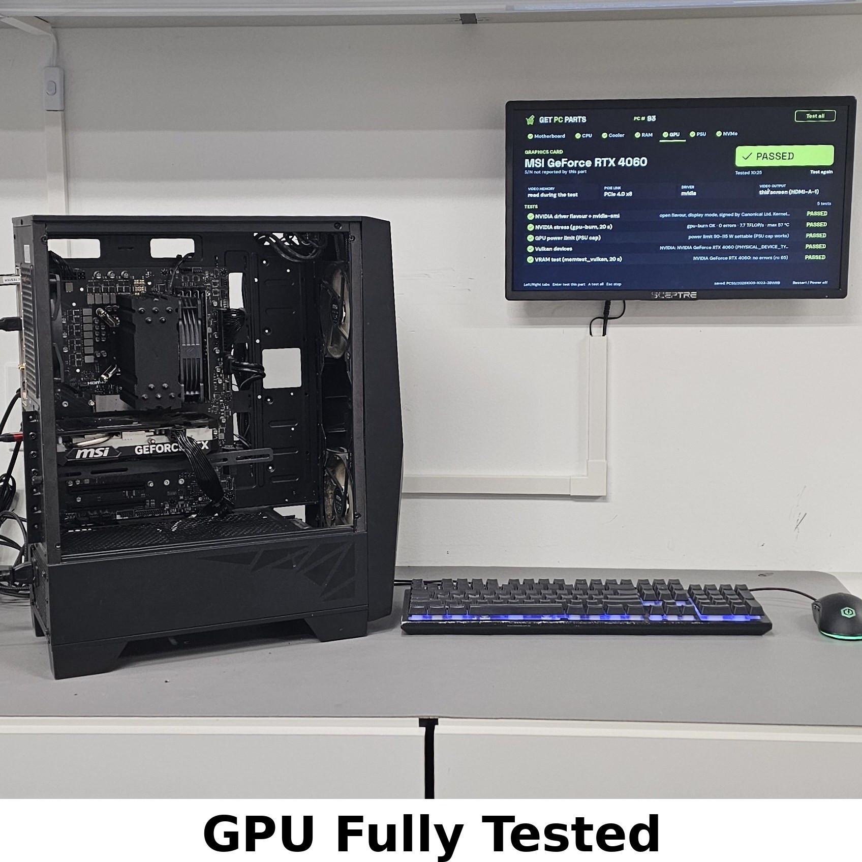 RTX 4060 MSI Ventus 2X Black OC 8GB